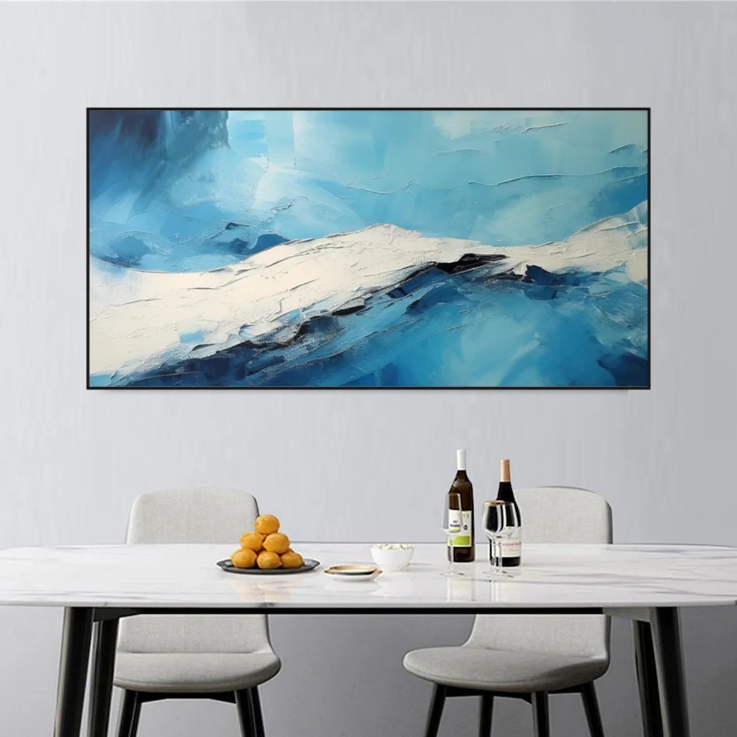 Sea & Sky Abstract_Textured_Wall Art #SK181