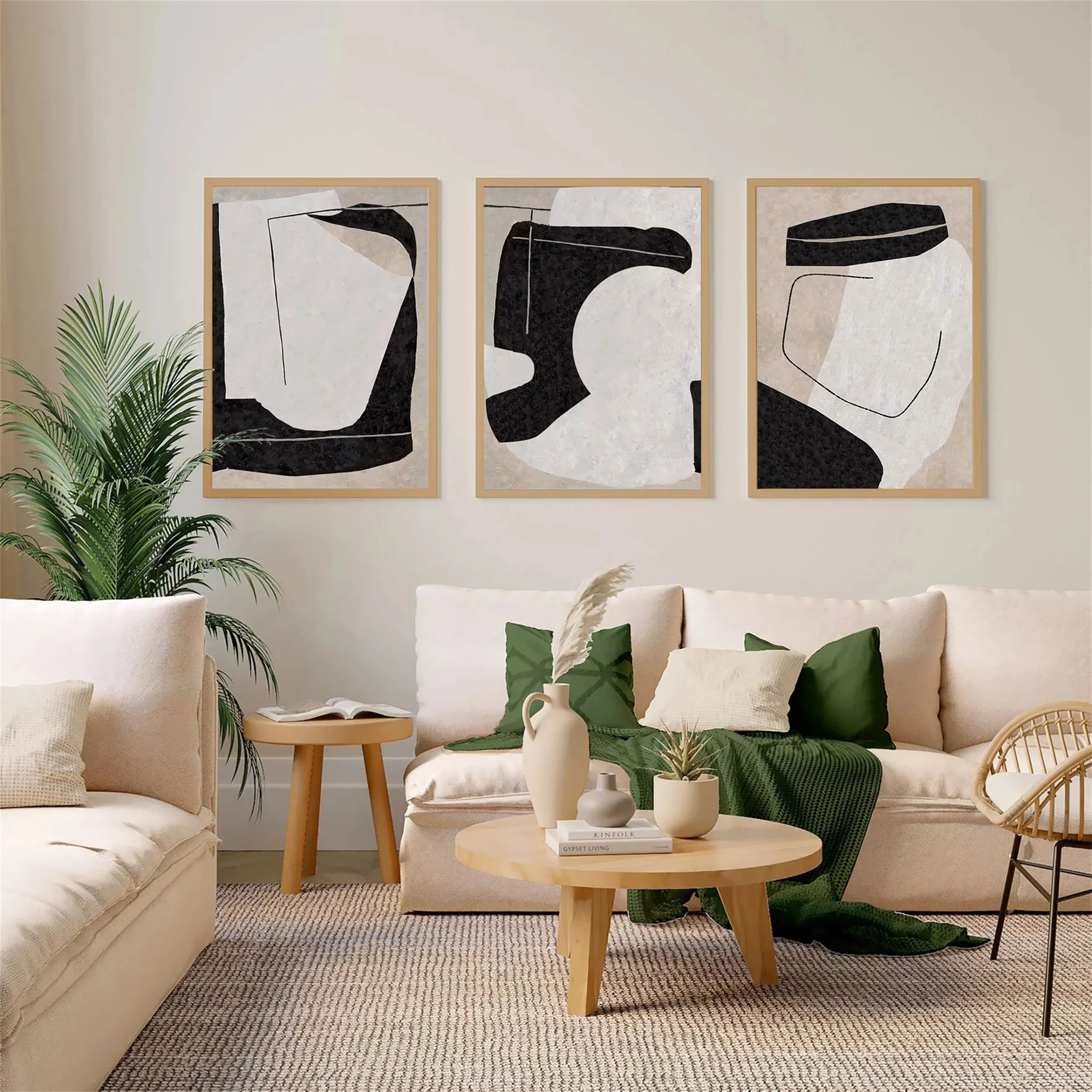Abstract Tranquility Set of 3 #WA220
