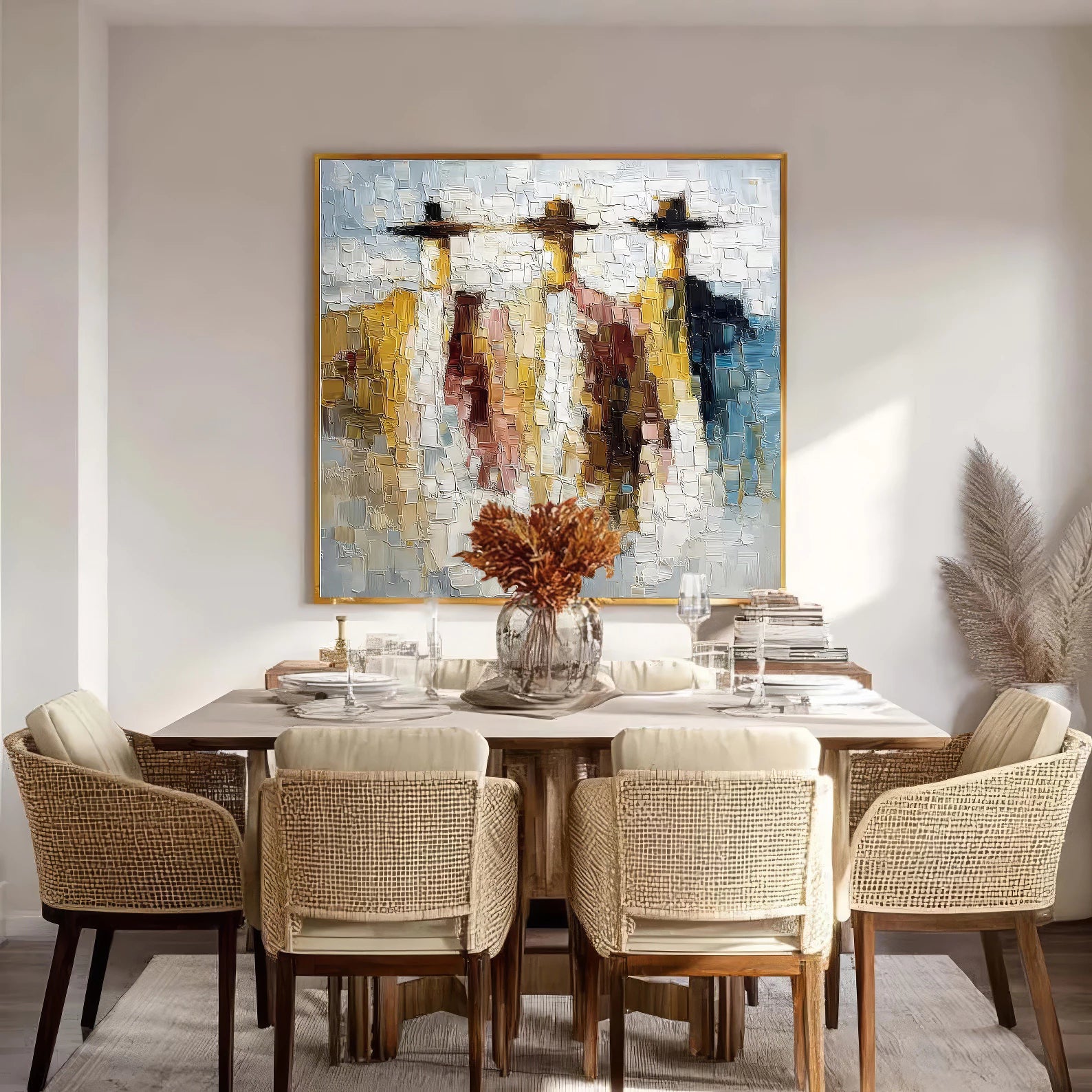 Contemporary Textured Wall Art #AB327