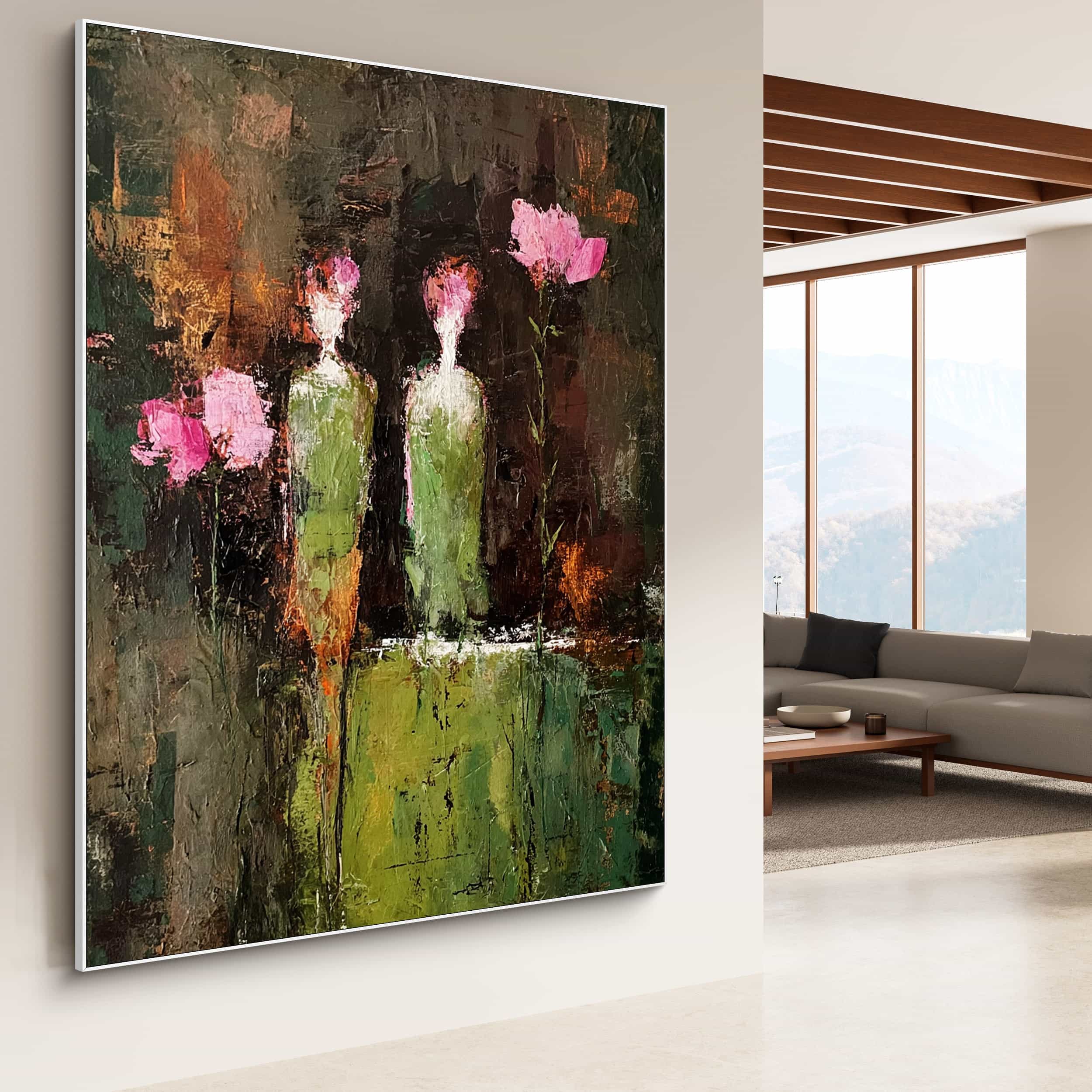 Abstract Canvas Art #AB316