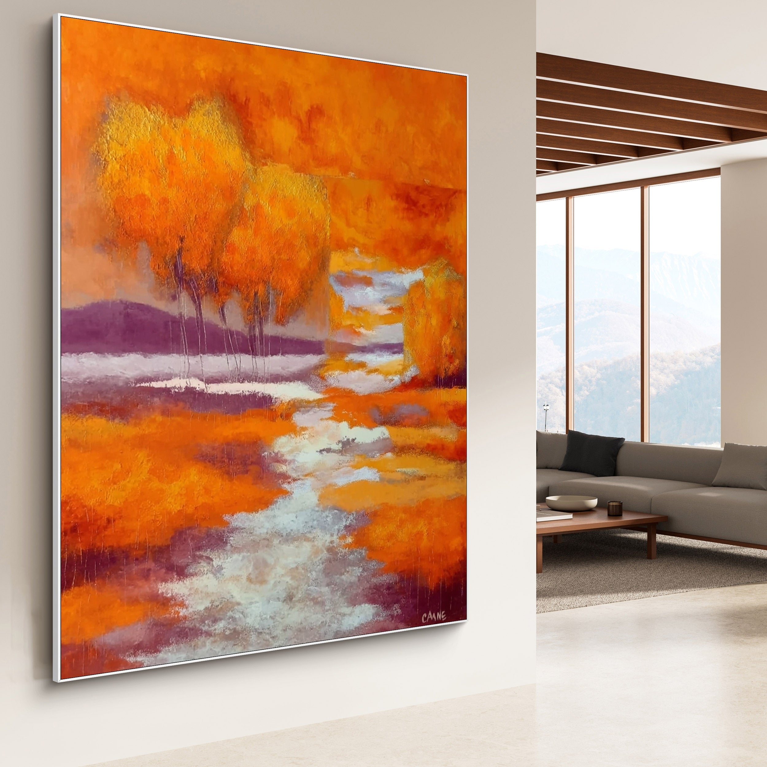 Abstract Canvas Art #AB280