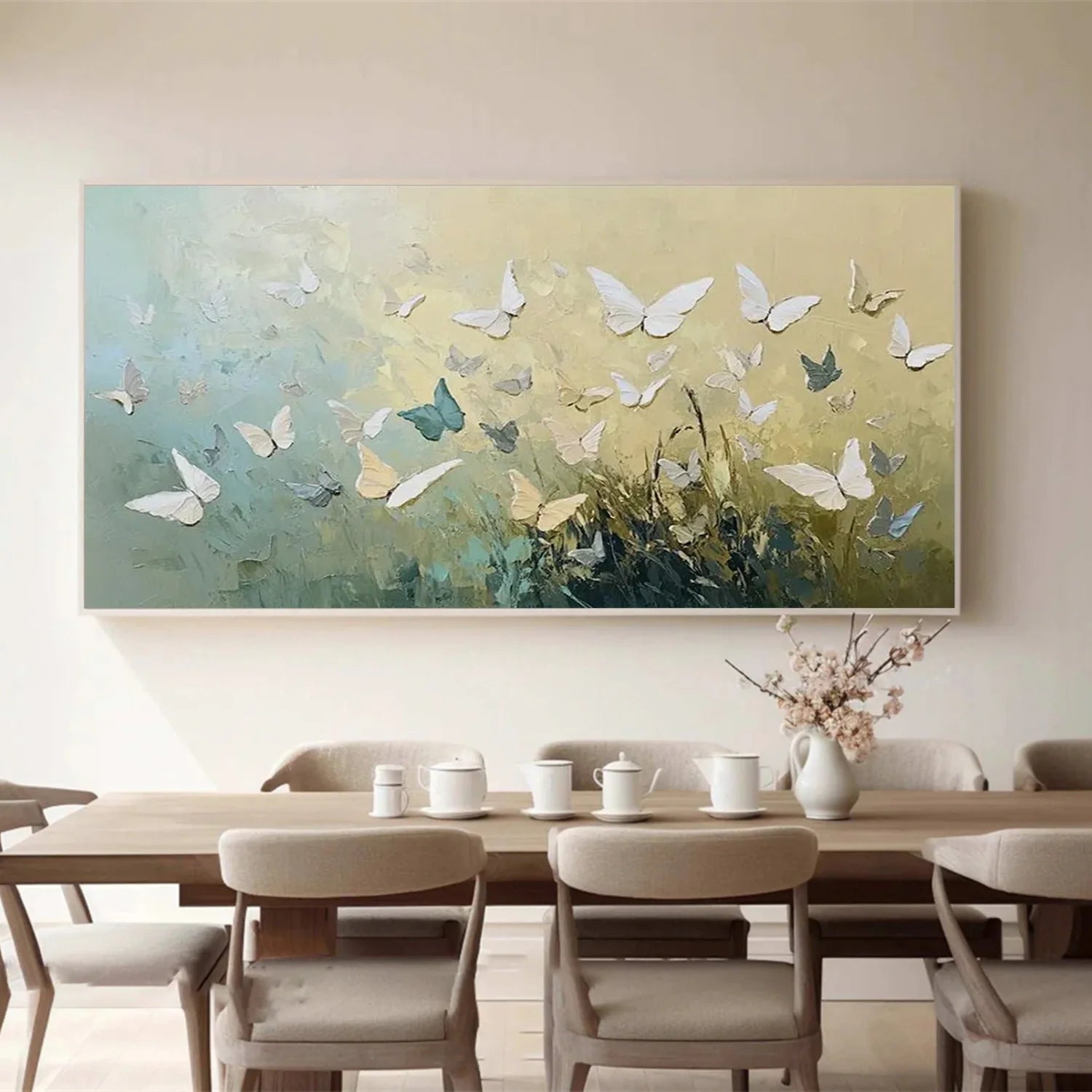 Flower & Tree Abstract Wall Art #FT117