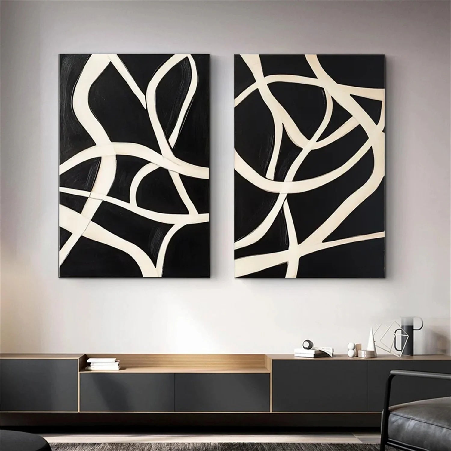 Abstract Tranquility Set of 2 #WA554