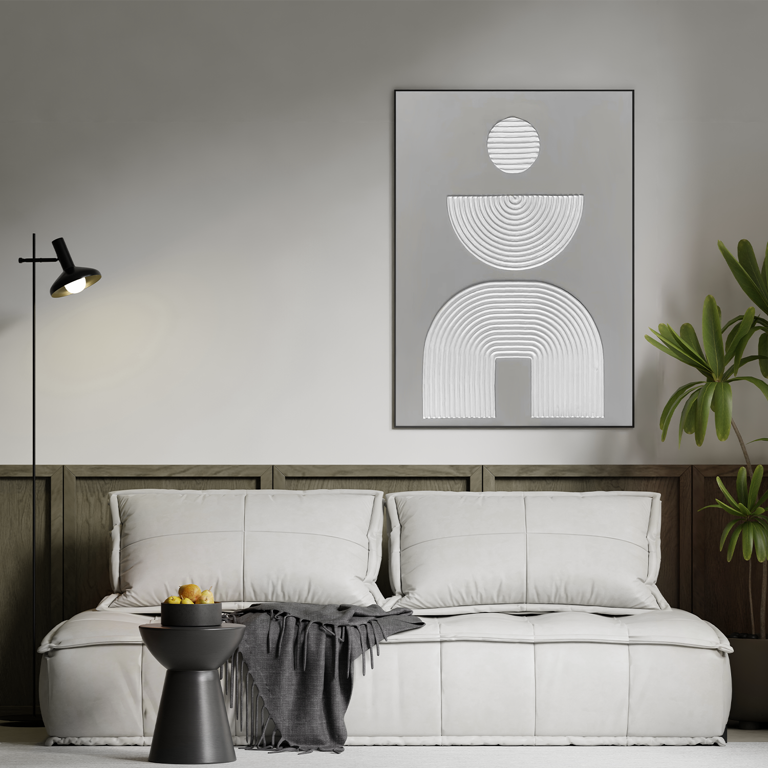 Minimalist Textured_Canvas Art #MD275