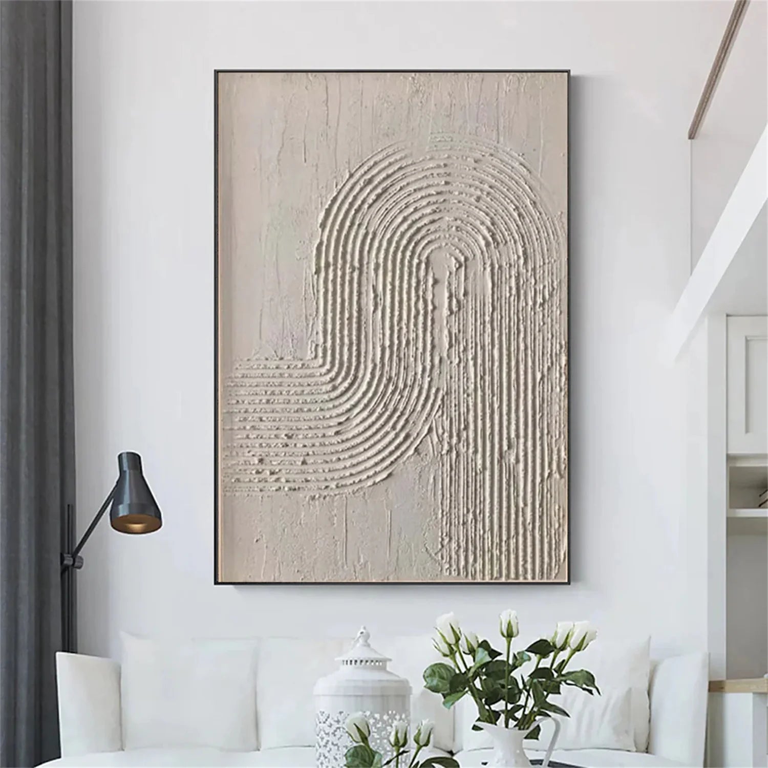 Minimalist Brown & Beige Art #MB030