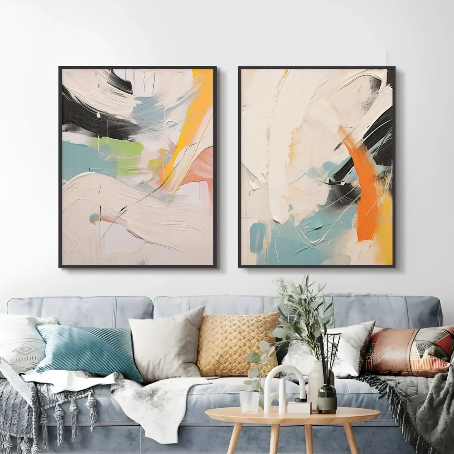 Abstract Tranquility Set of 2 #WA390