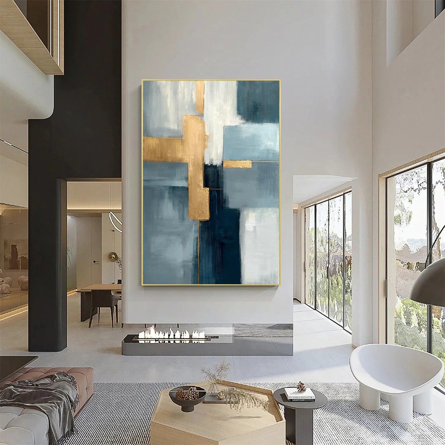 Abstract Canvas Art #WA581