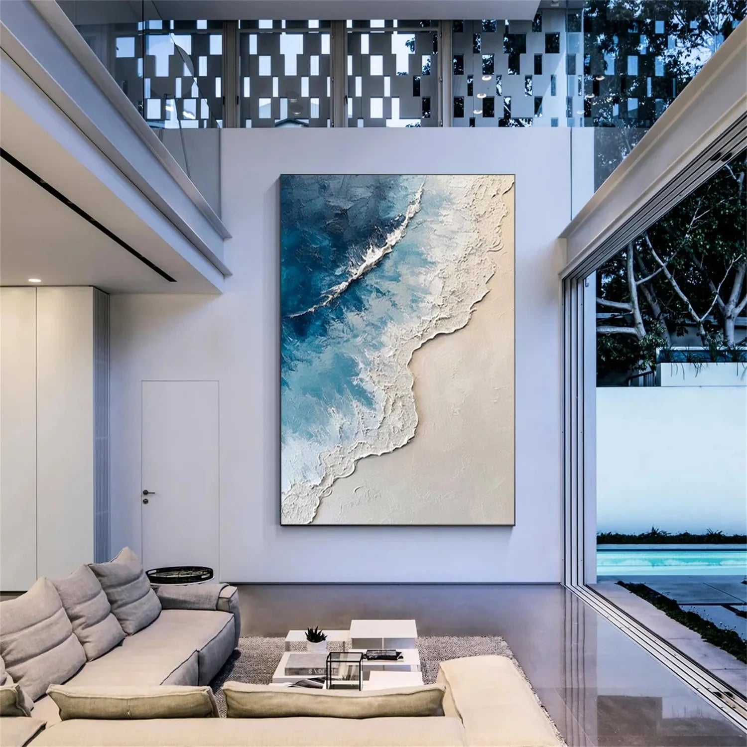 Minimalist Sea & Sky Art #SK036