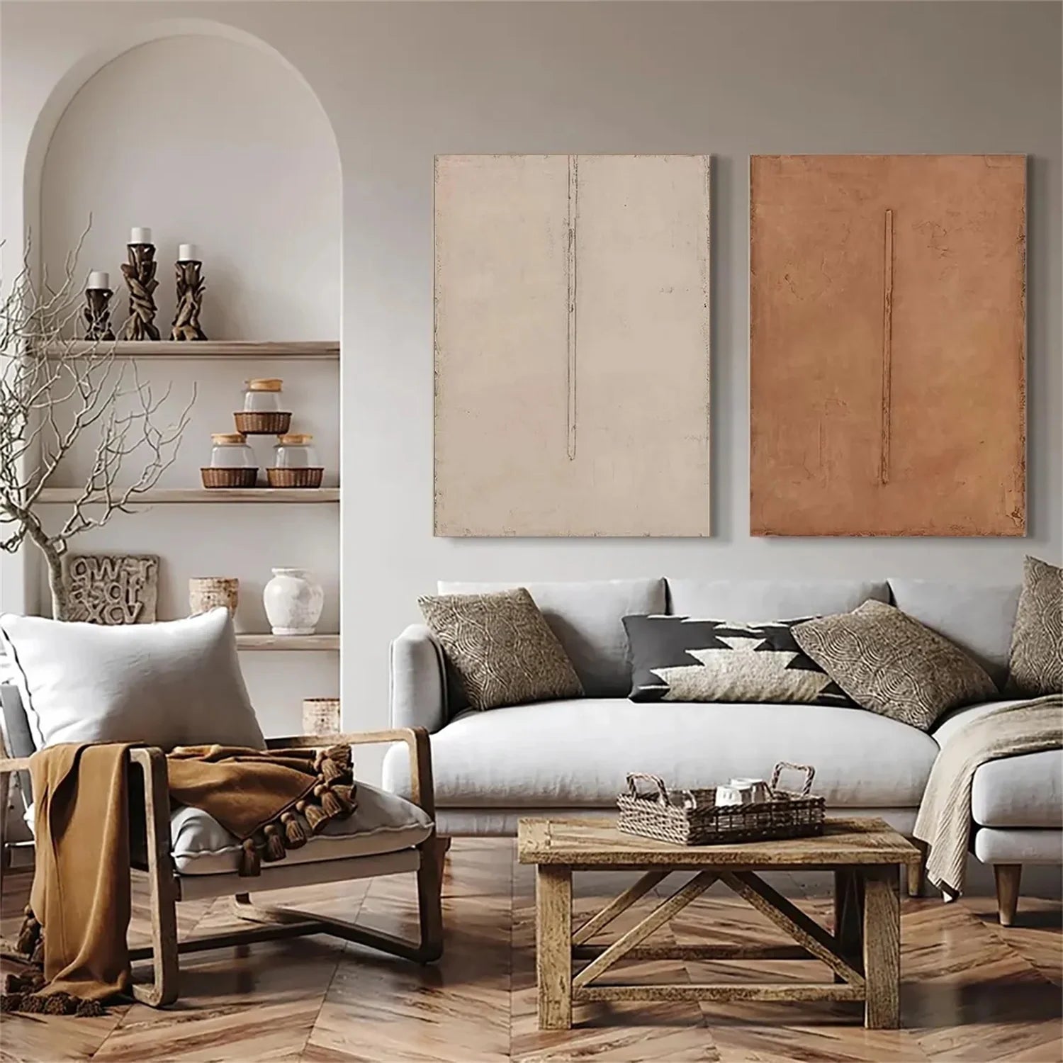 WABI SABI TRANQUILITY Set of 2 #WA561