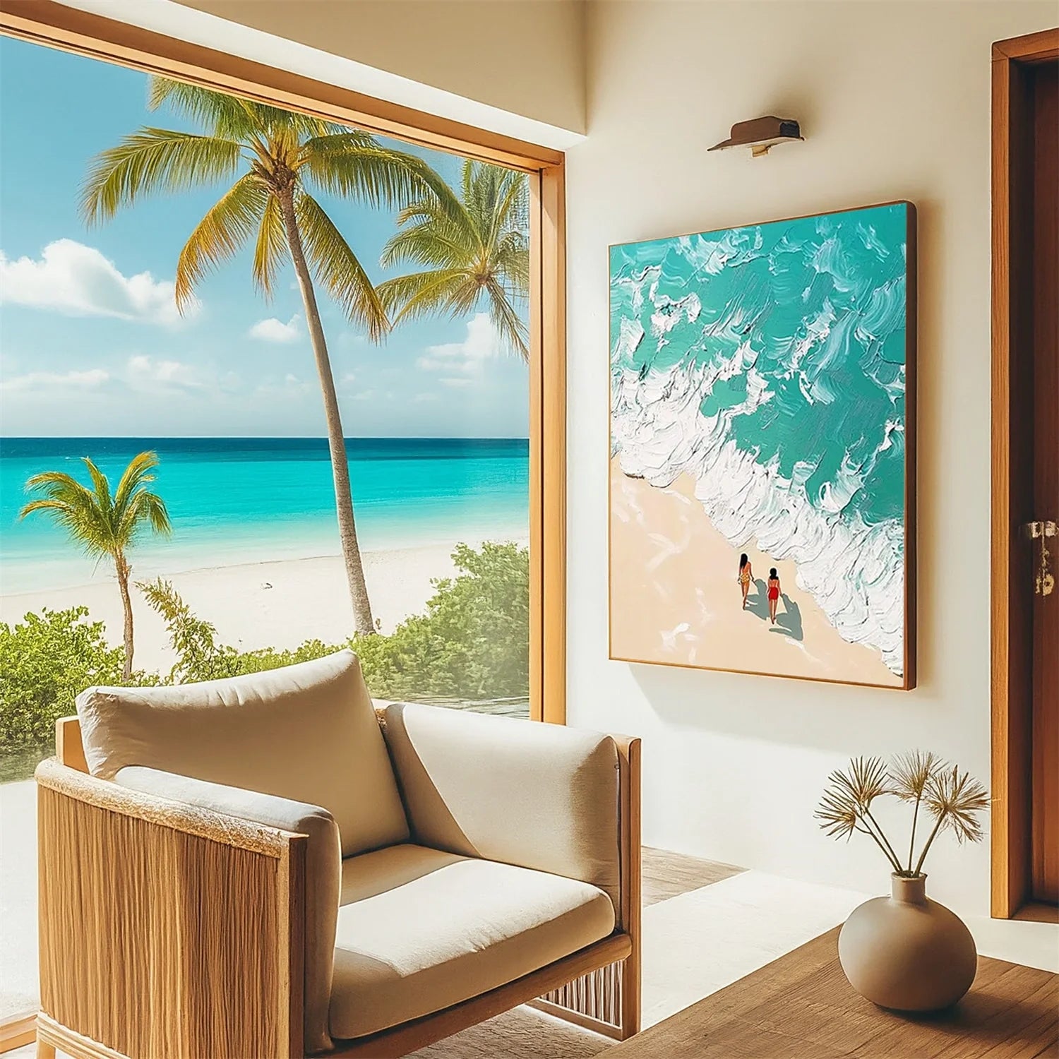 Swimming Sport Textured Wall Art #AS016