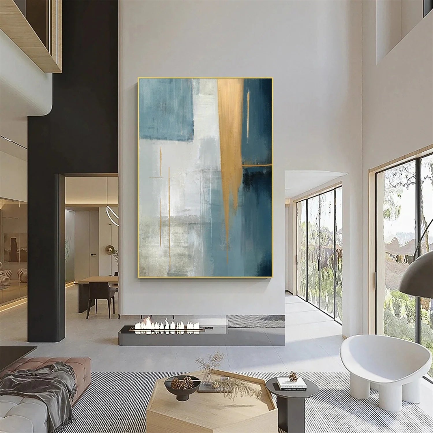 Abstract Canvas Art #WA582