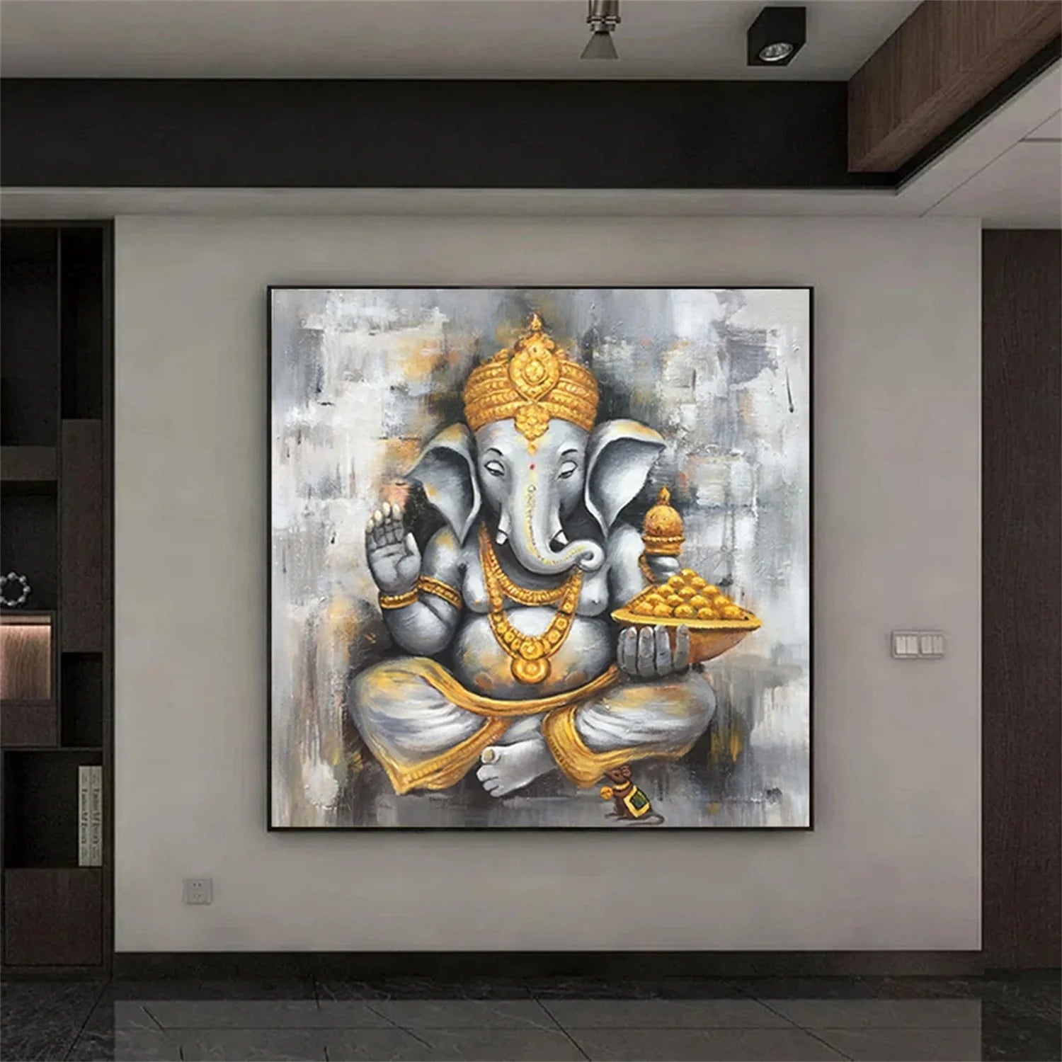 Colorful Abstract Animal Wall Art #AM060