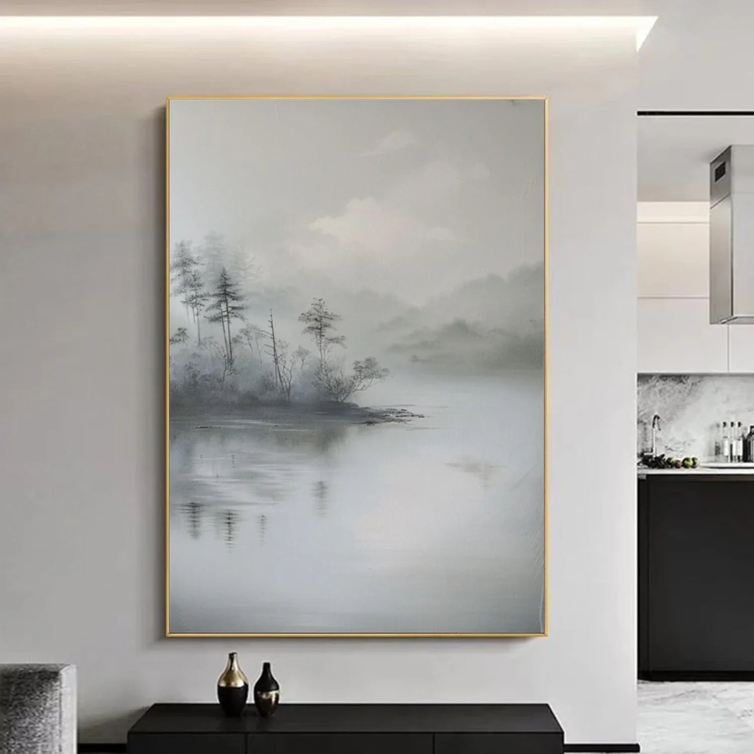 Flower & Tree Abstract_Wall Art #FT178