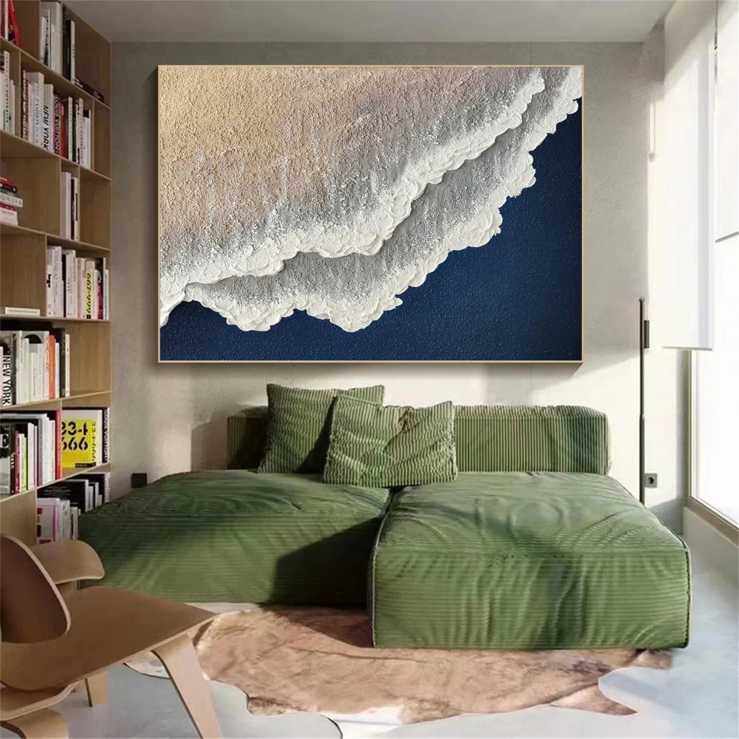 Sea & Sky Abstract_Wall Art #SK159