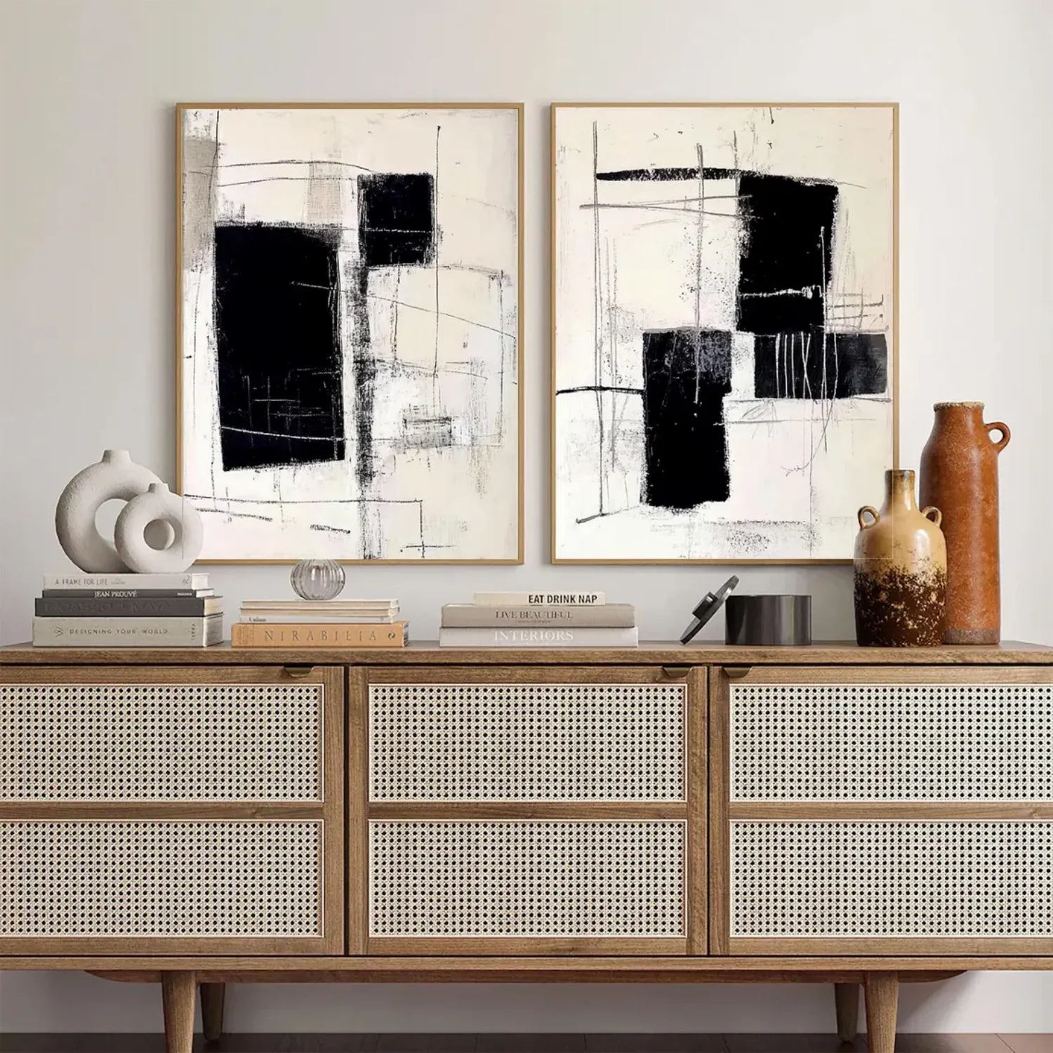 Abstract Tranquility Set of 2 #WA382