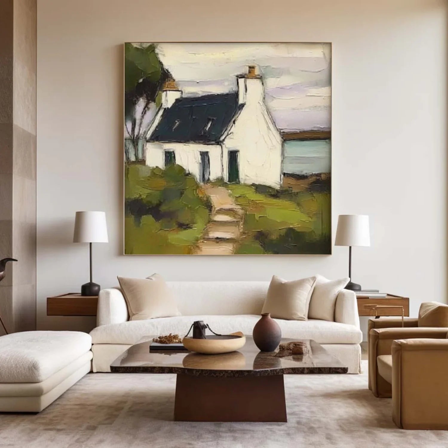 Abstract Canvas Art #WA800