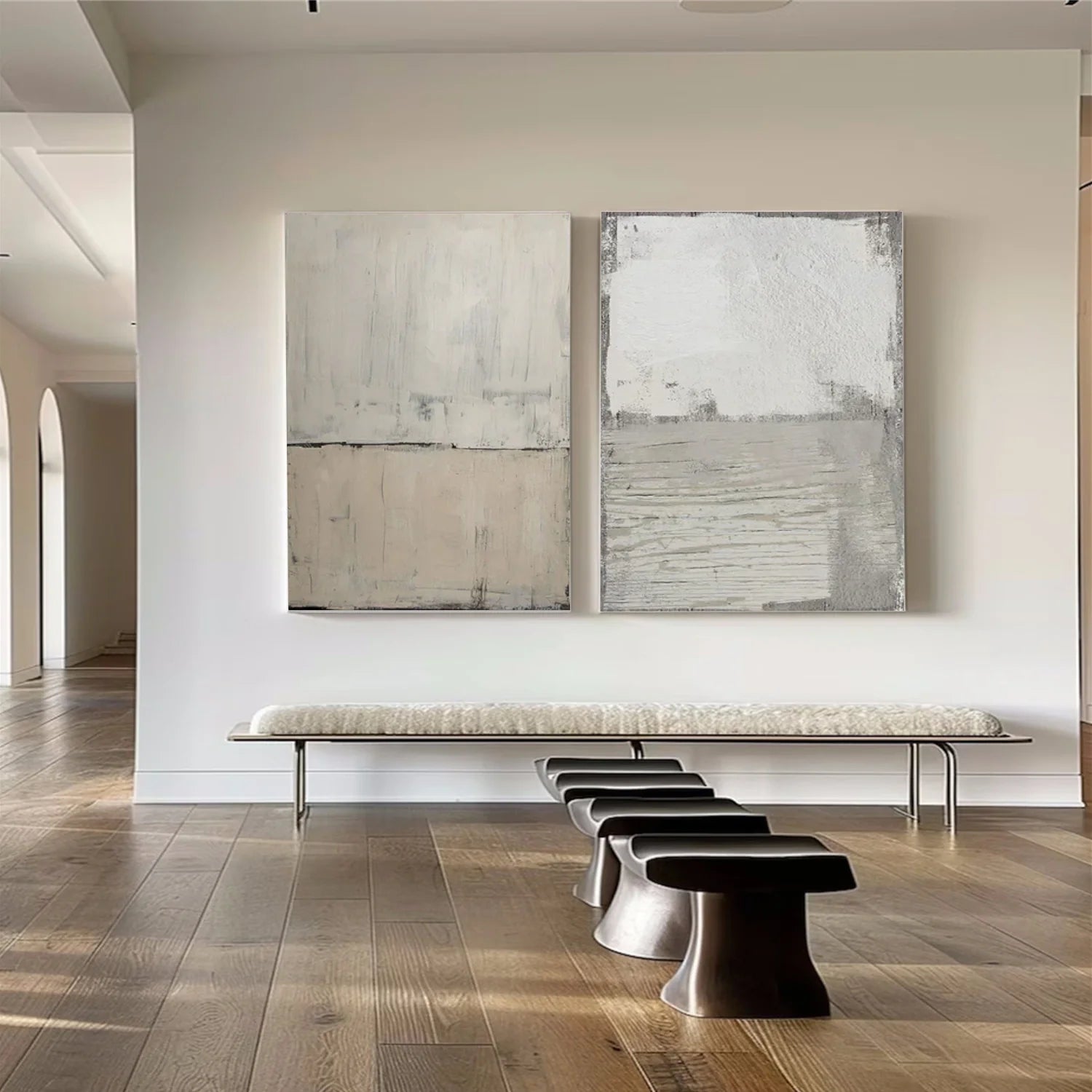 Wabi Sabi Canvas Art Set of 2 #WA725