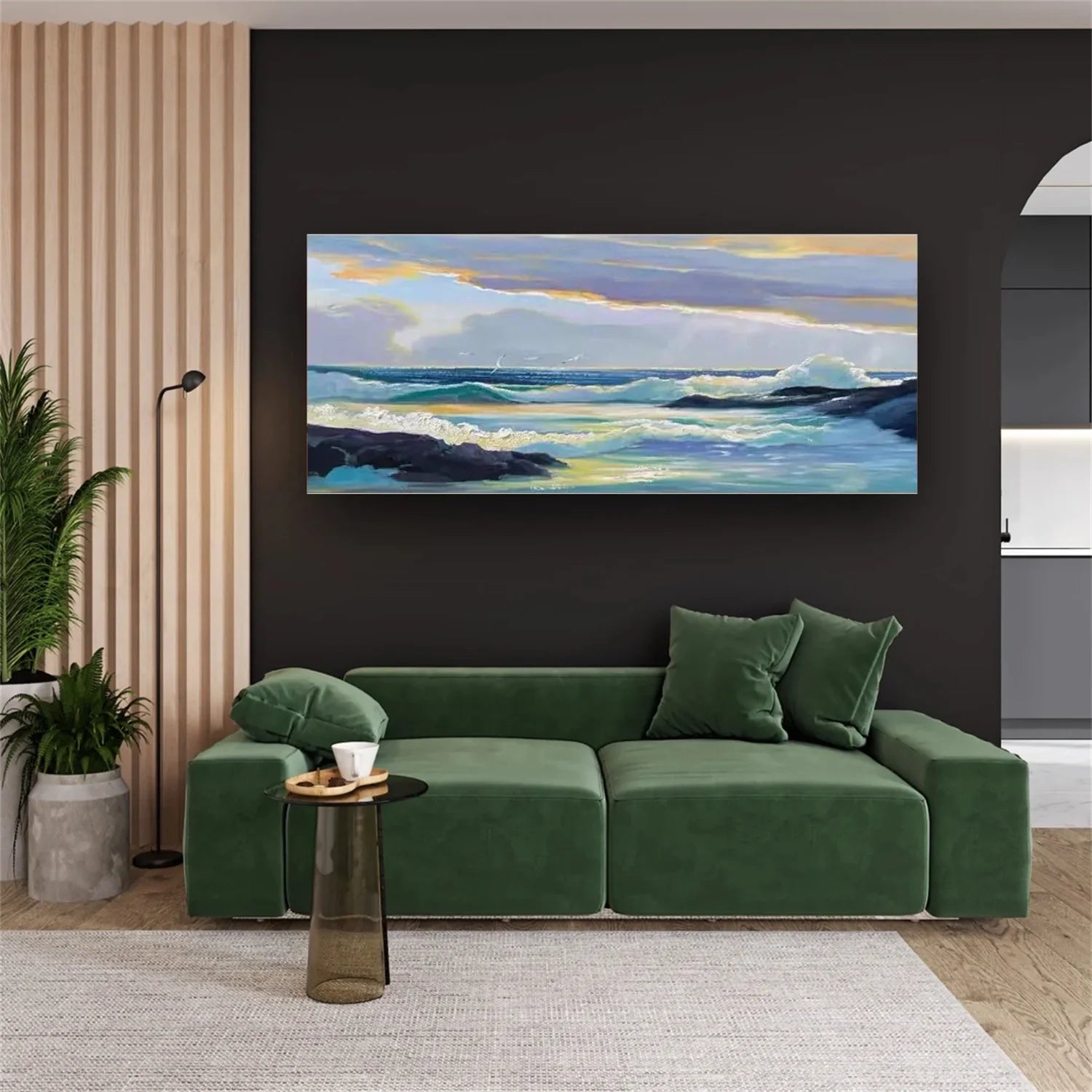 Sea & Sky Abstract_Wall Art #SK158