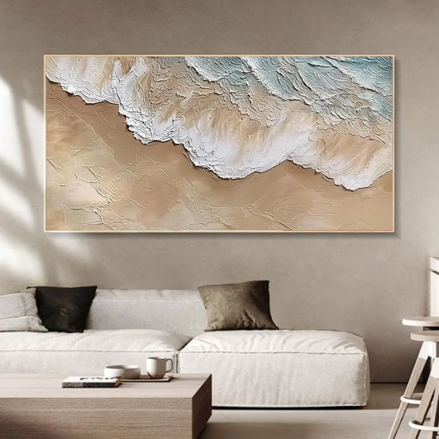 Sea & Sky Abstract_Textured_Wall Art #SK178