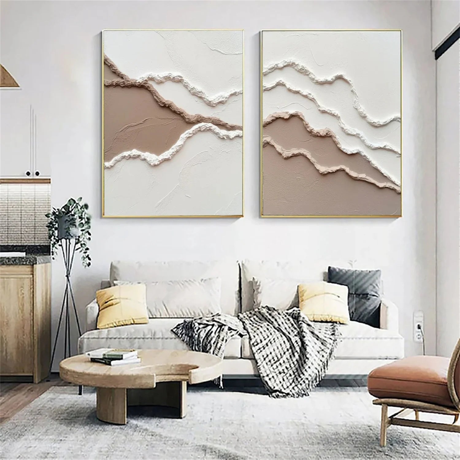 Abstract Tranquility Set of 2 #WA316