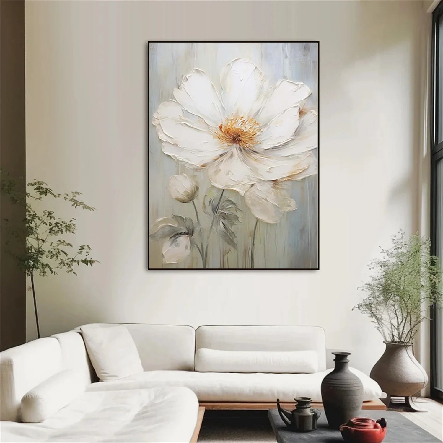 Flower & Tree Abstract_Wall Art #FT134