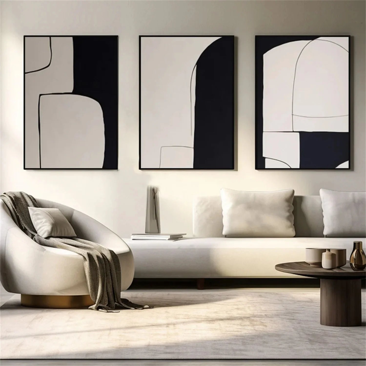 Abstract Tranquility Set of 3 #WA288