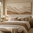 Neutral Textured Mountain Wall Art, Beige Abstract Landscape Painting #NHK3SDGE