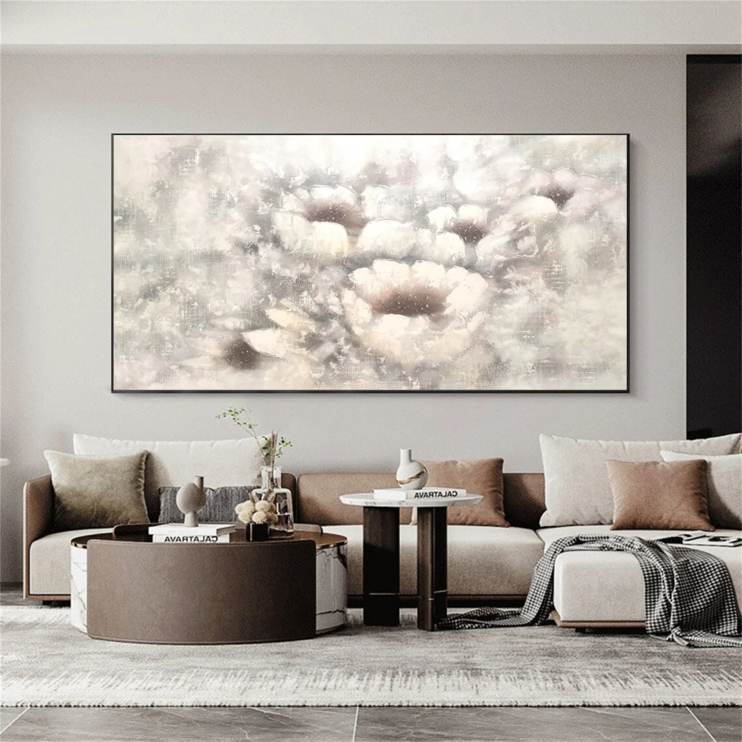 Flower & Tree Abstract_Wall Art #FT150