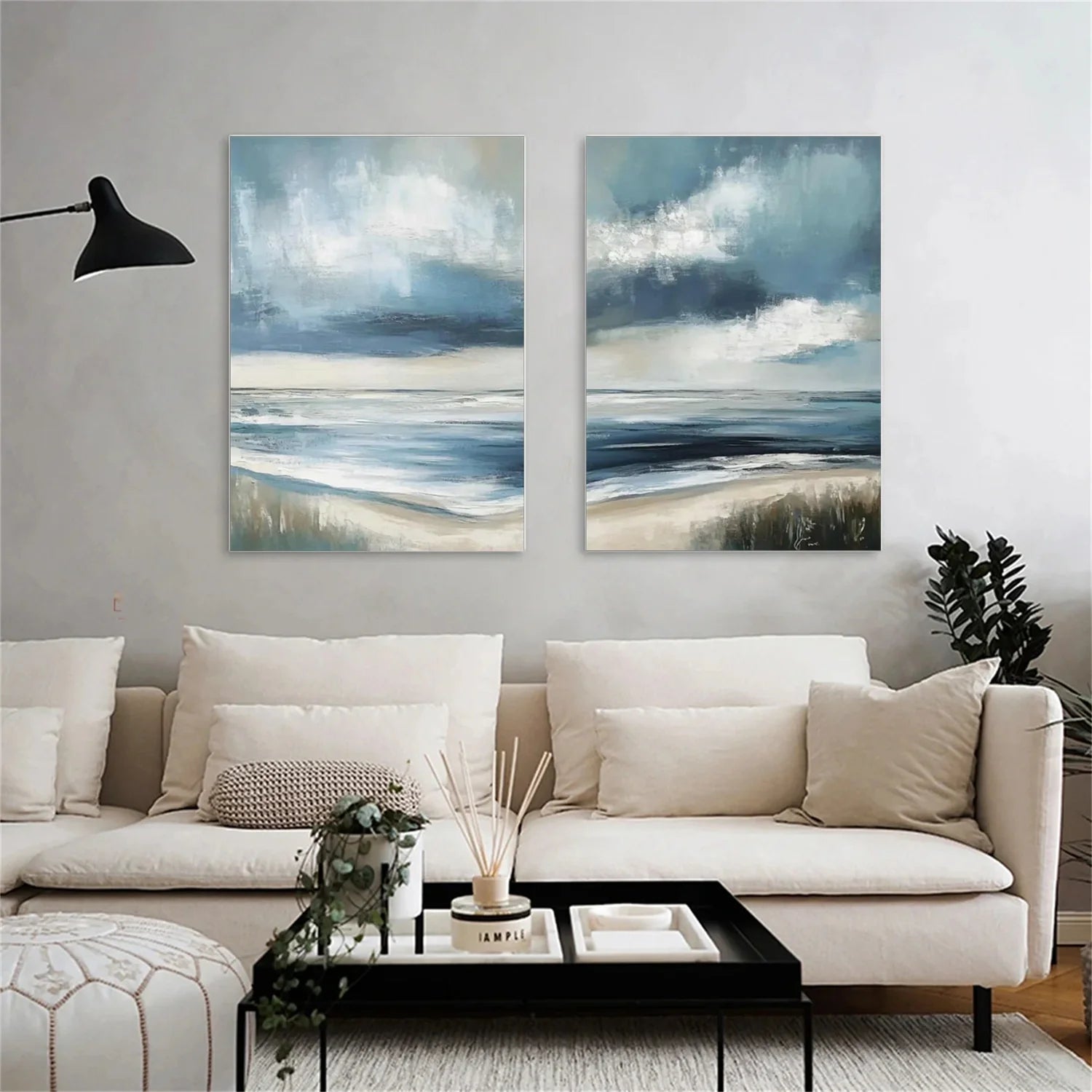 Sea & Sky Abstract_Wall Art #SK128