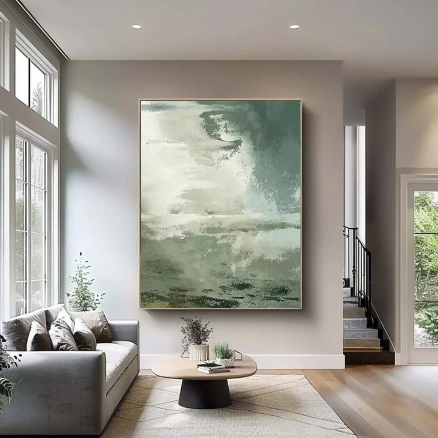 Abstract Canvas Art #WA848