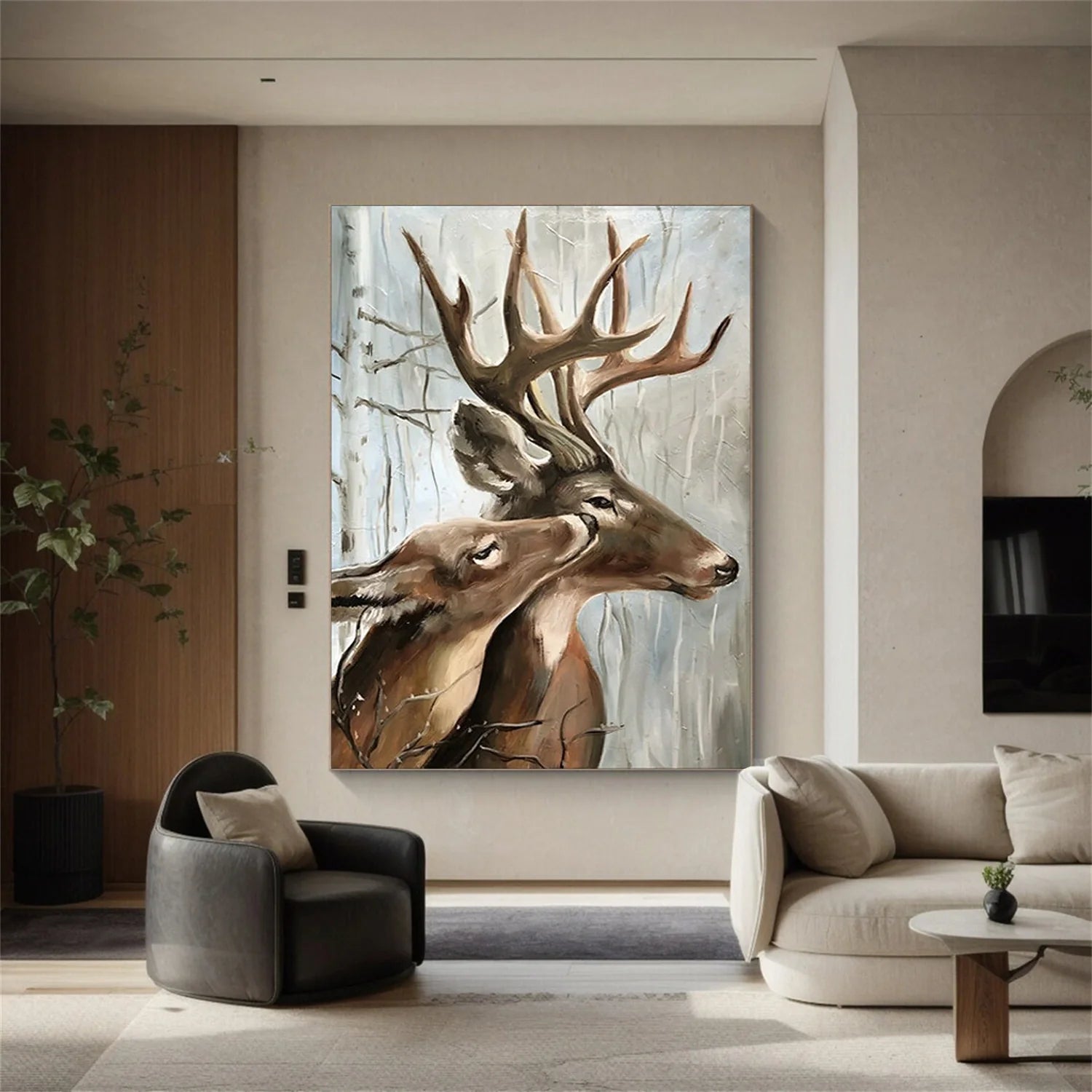 Abstract Animal Wall Art #AM138