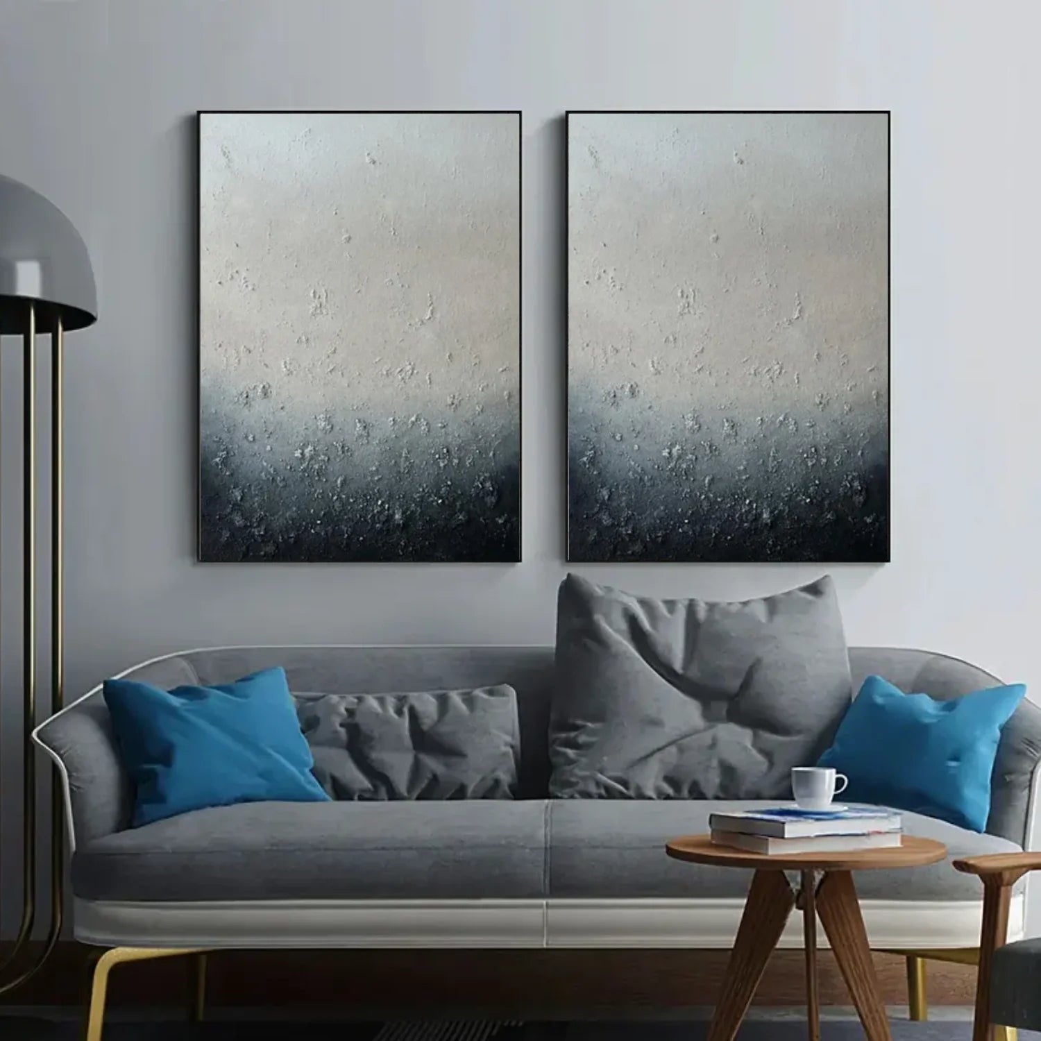 Abstract Canvas Art Set of 2 #WA852