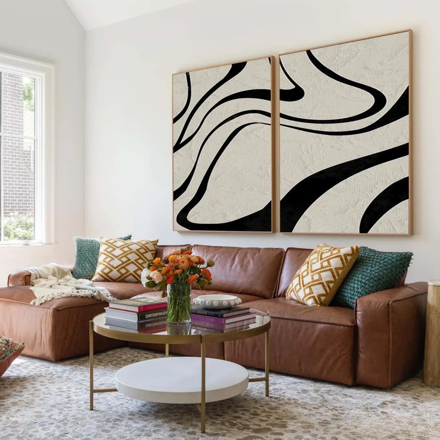 Abstract Tranquility Set of 2 #WA387