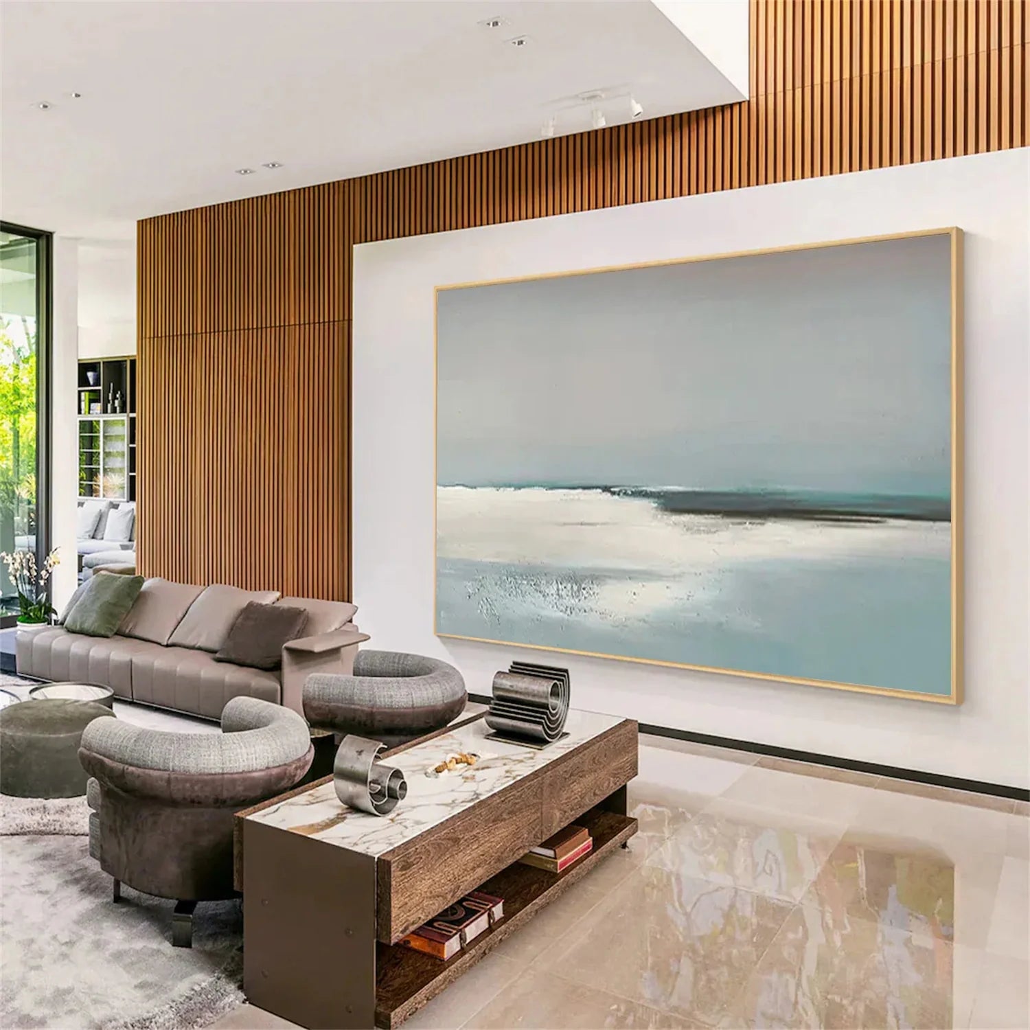 Minimalist Sea & Sky Art #SK001