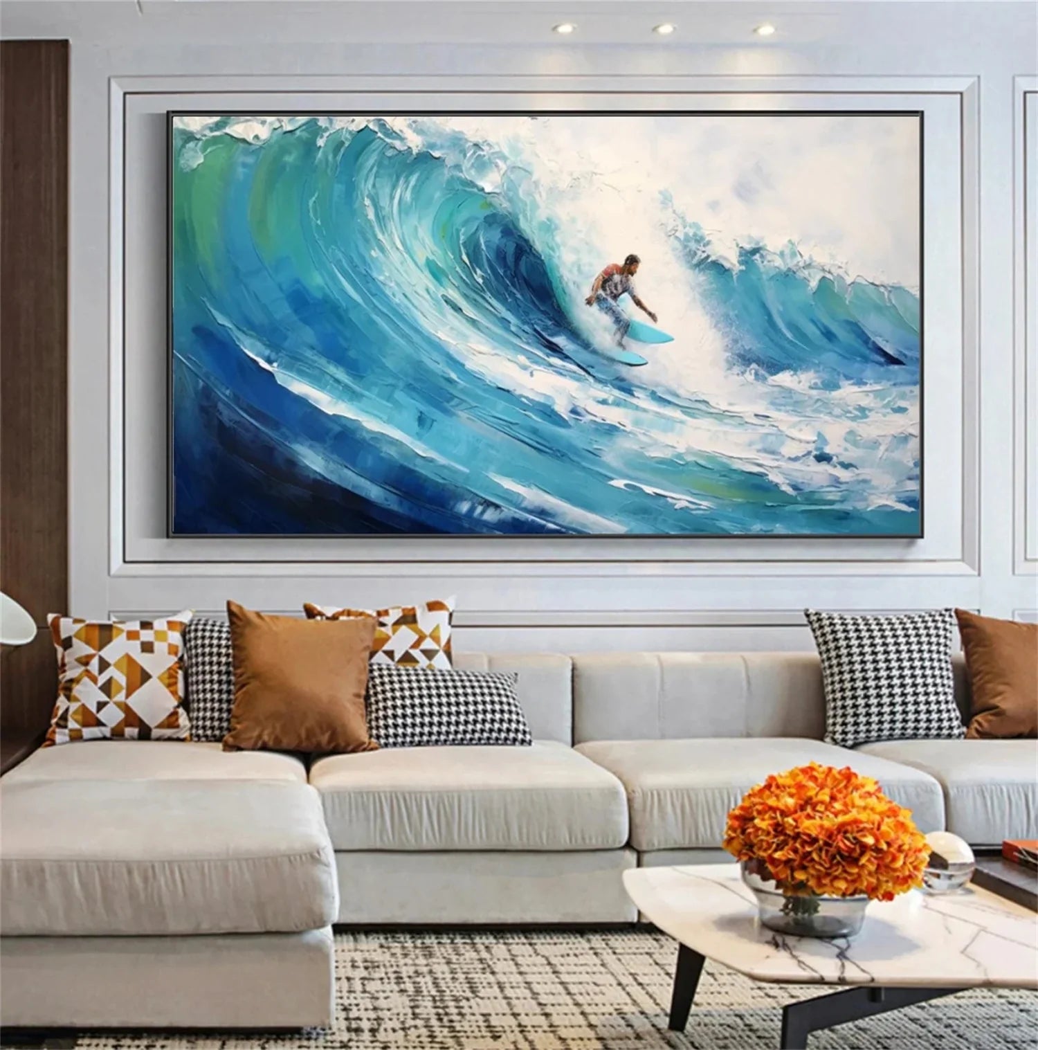 Minimalist Sea & Sky Art #SK088