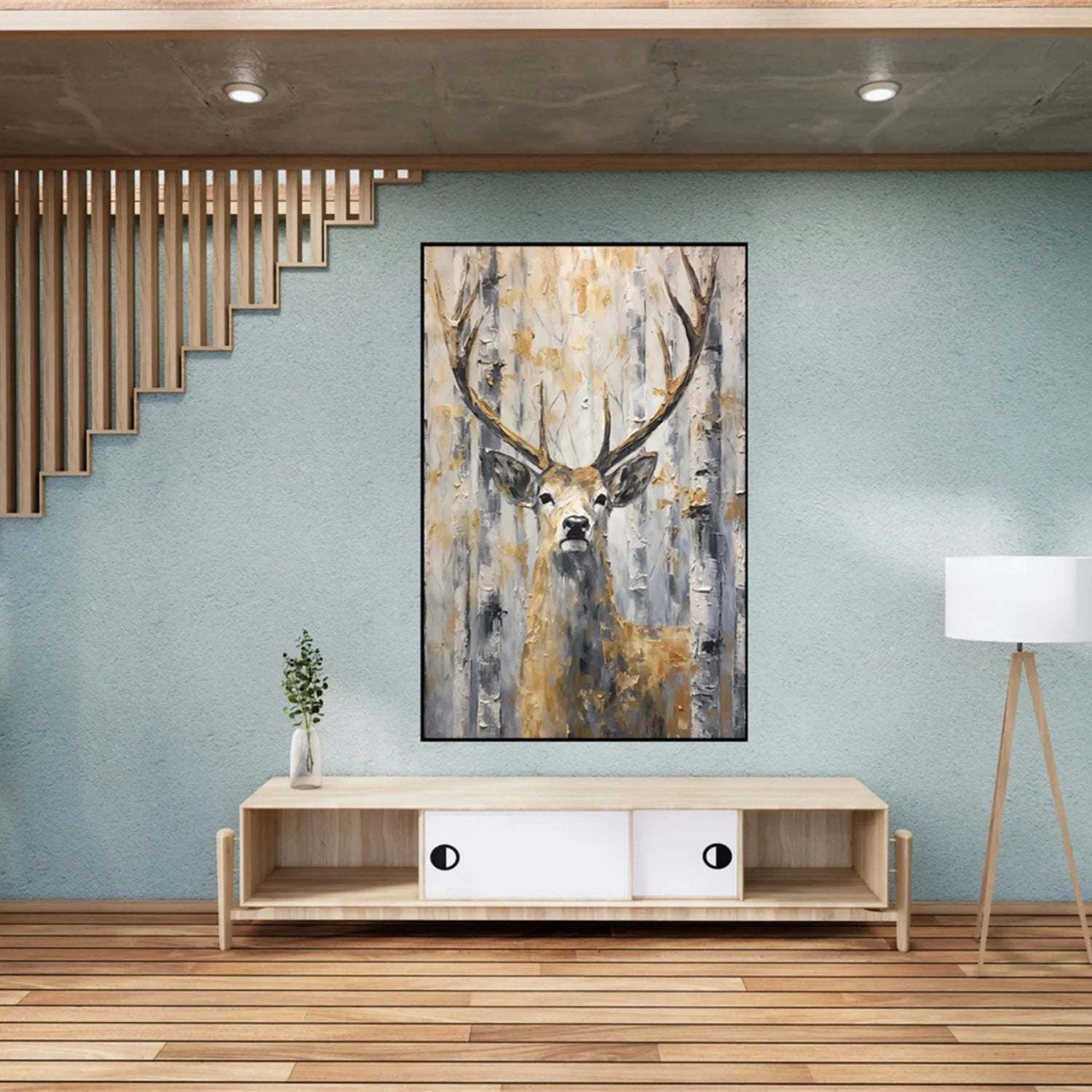 Abstract Animal Wall Art #AM083