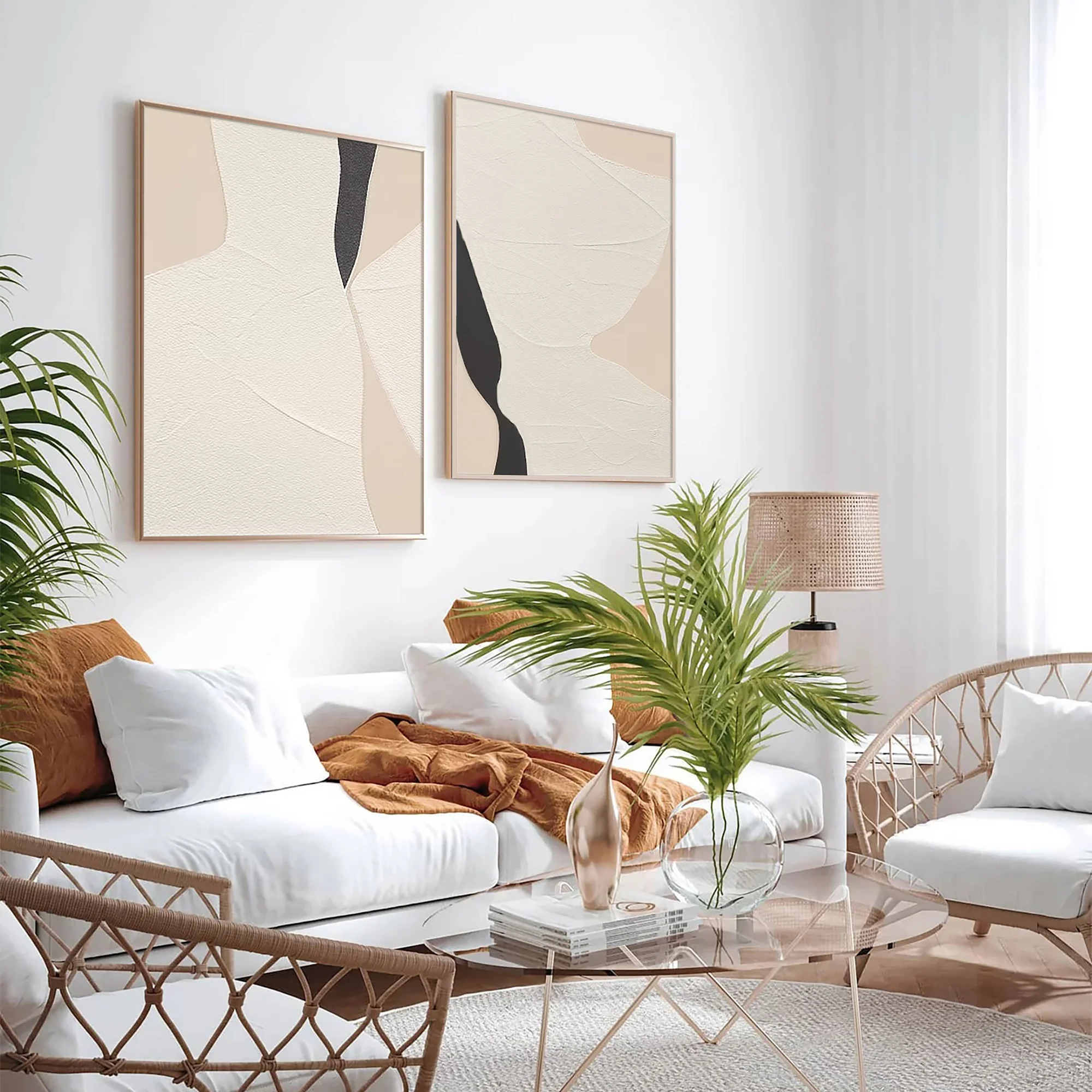 Abstract Tranquility Set of 2 #WA111