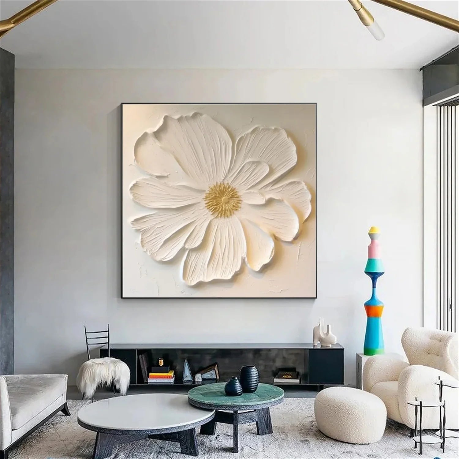 Flower & Tree Abstract Wall Art #FT091