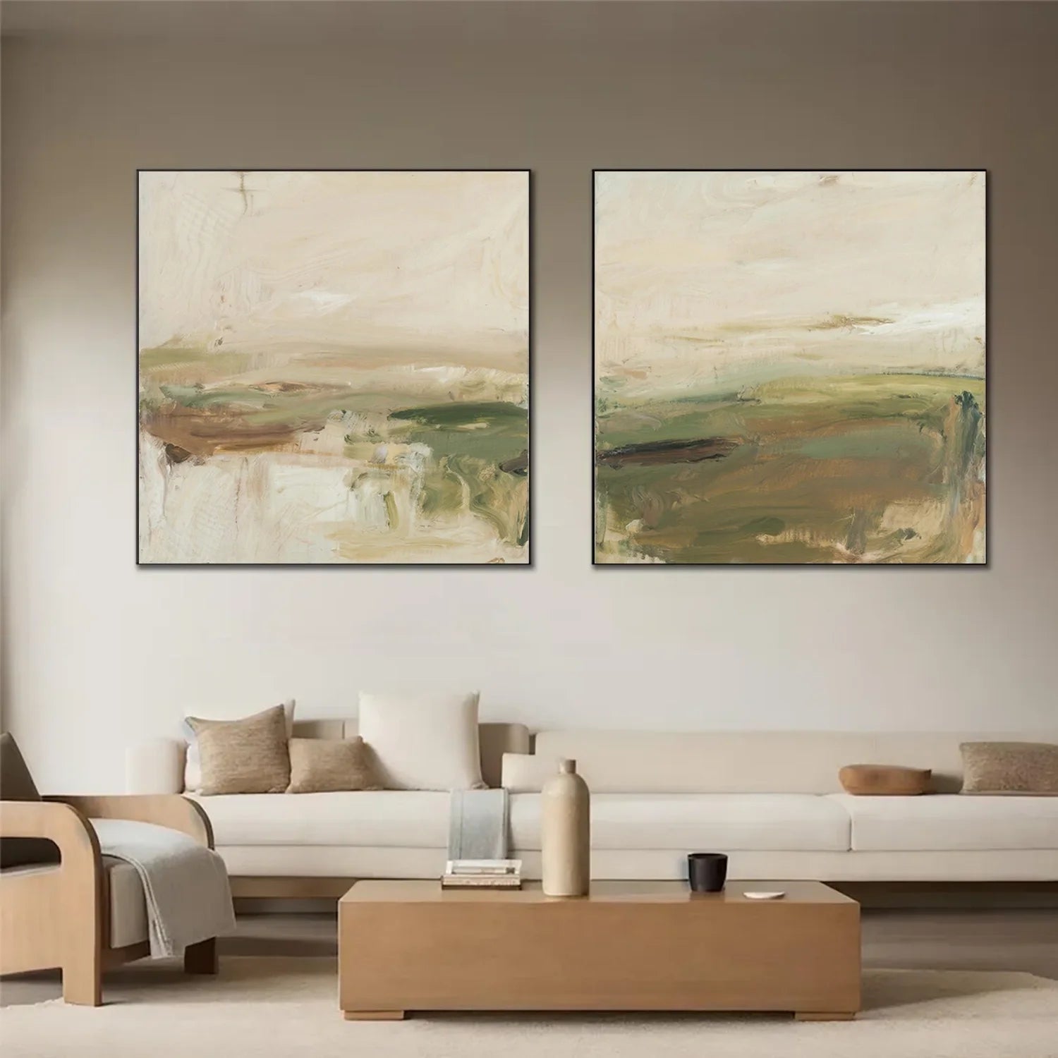 Wabi Sabi Canvas Art Set of 2 #WA757