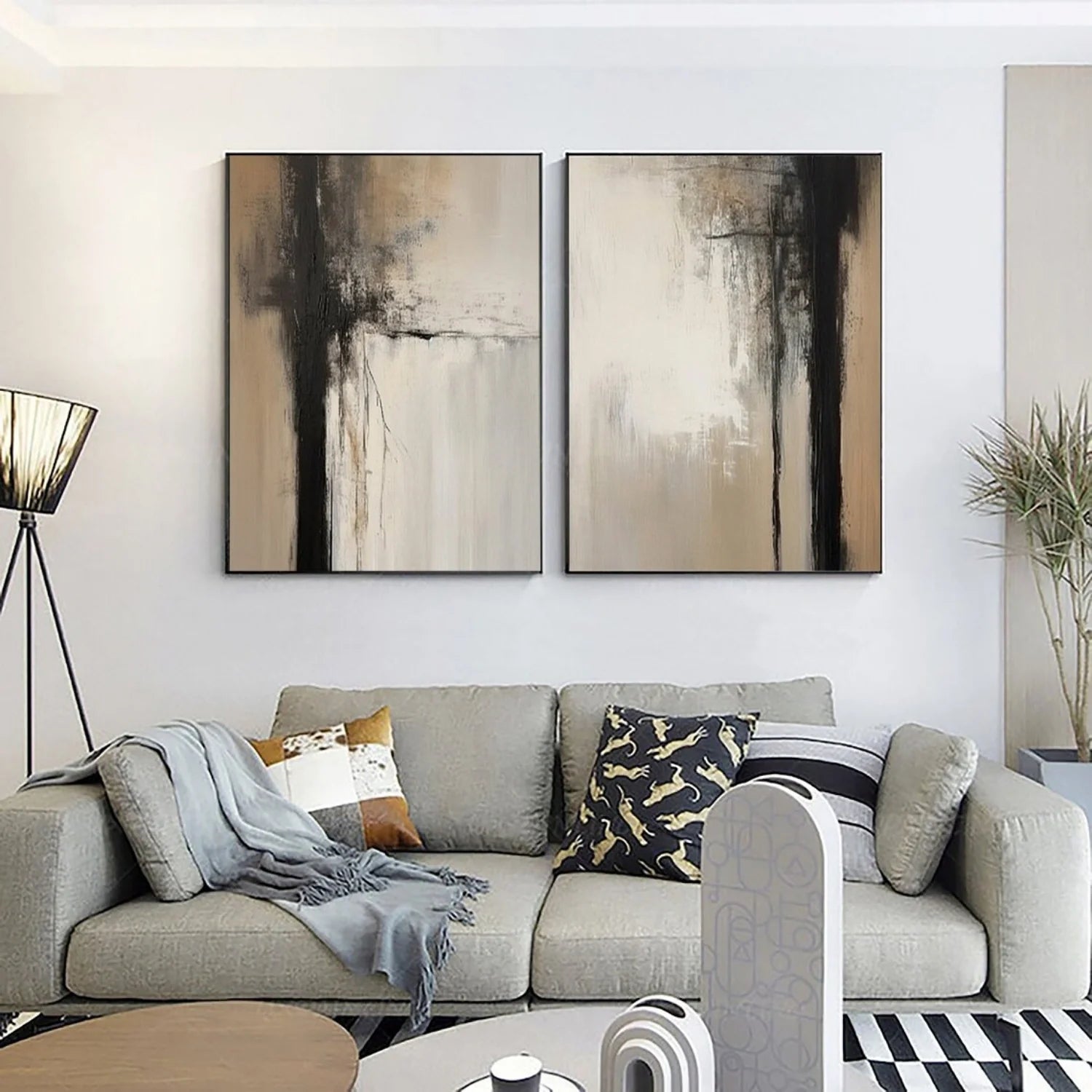 Abstract Tranquility Set of 2 #WA393