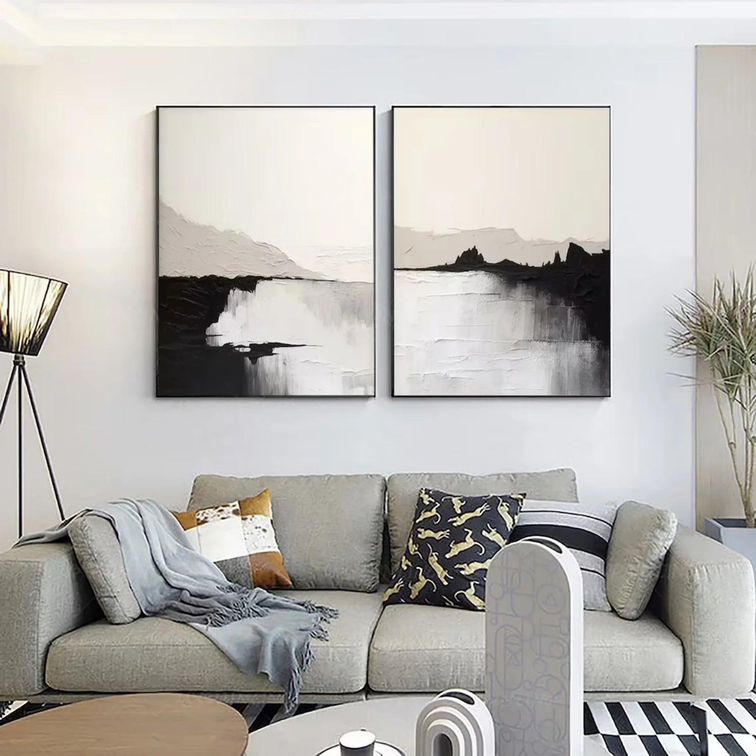 Abstract Tranquility Set of 2 #WA394