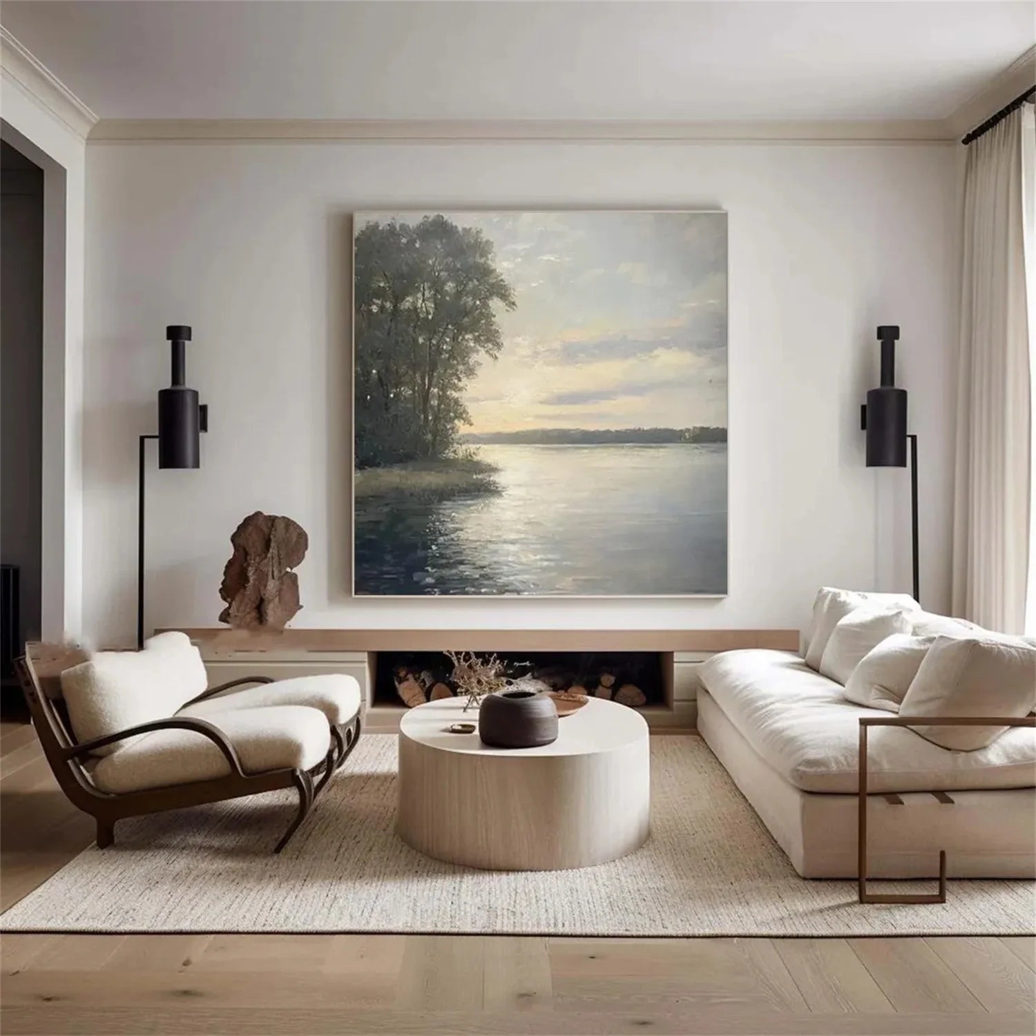 Sea & Sky Abstract_Wall Art #SK169