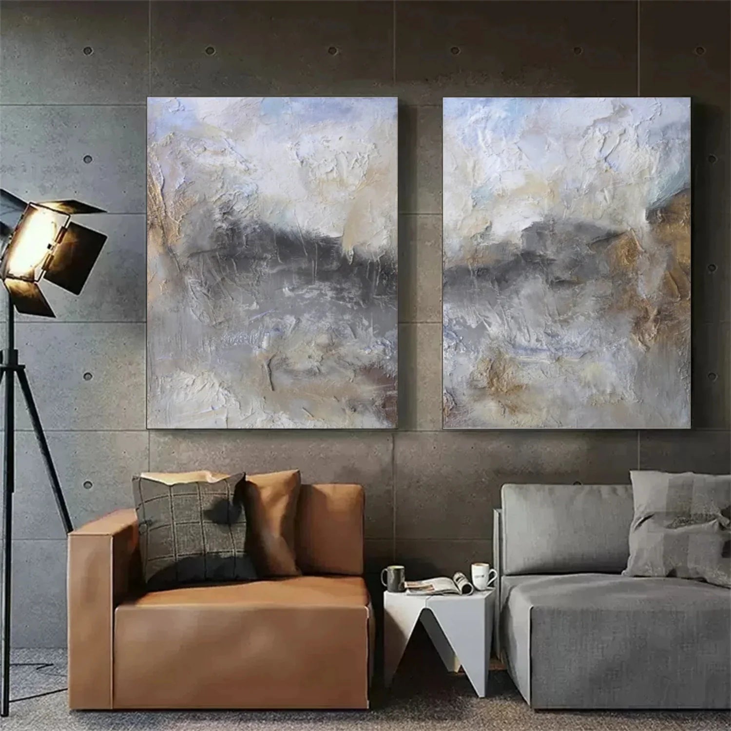 Wabi Sabi Canvas Art Set of 2 #WA726