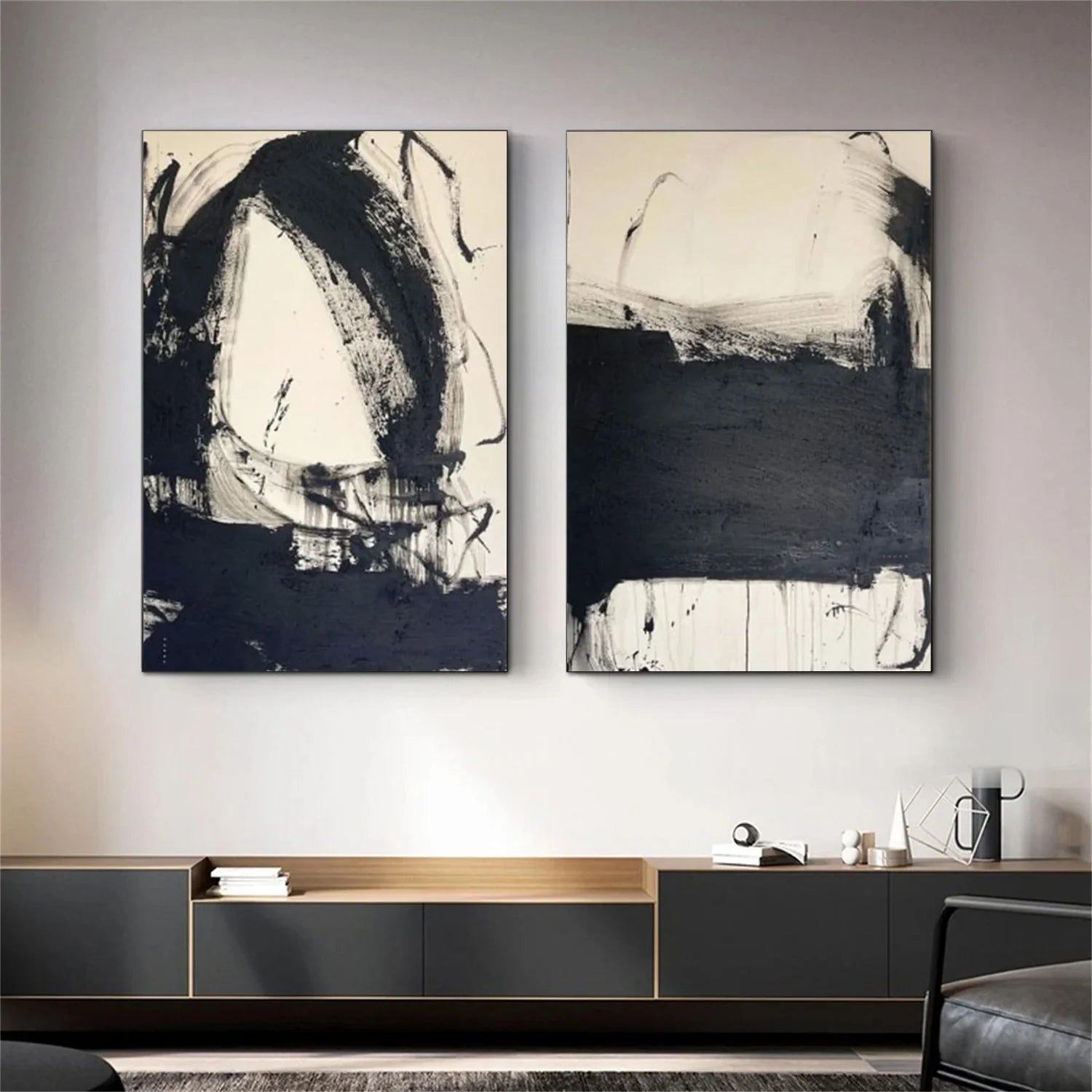 Abstract Tranquility Set of 2 #WA526