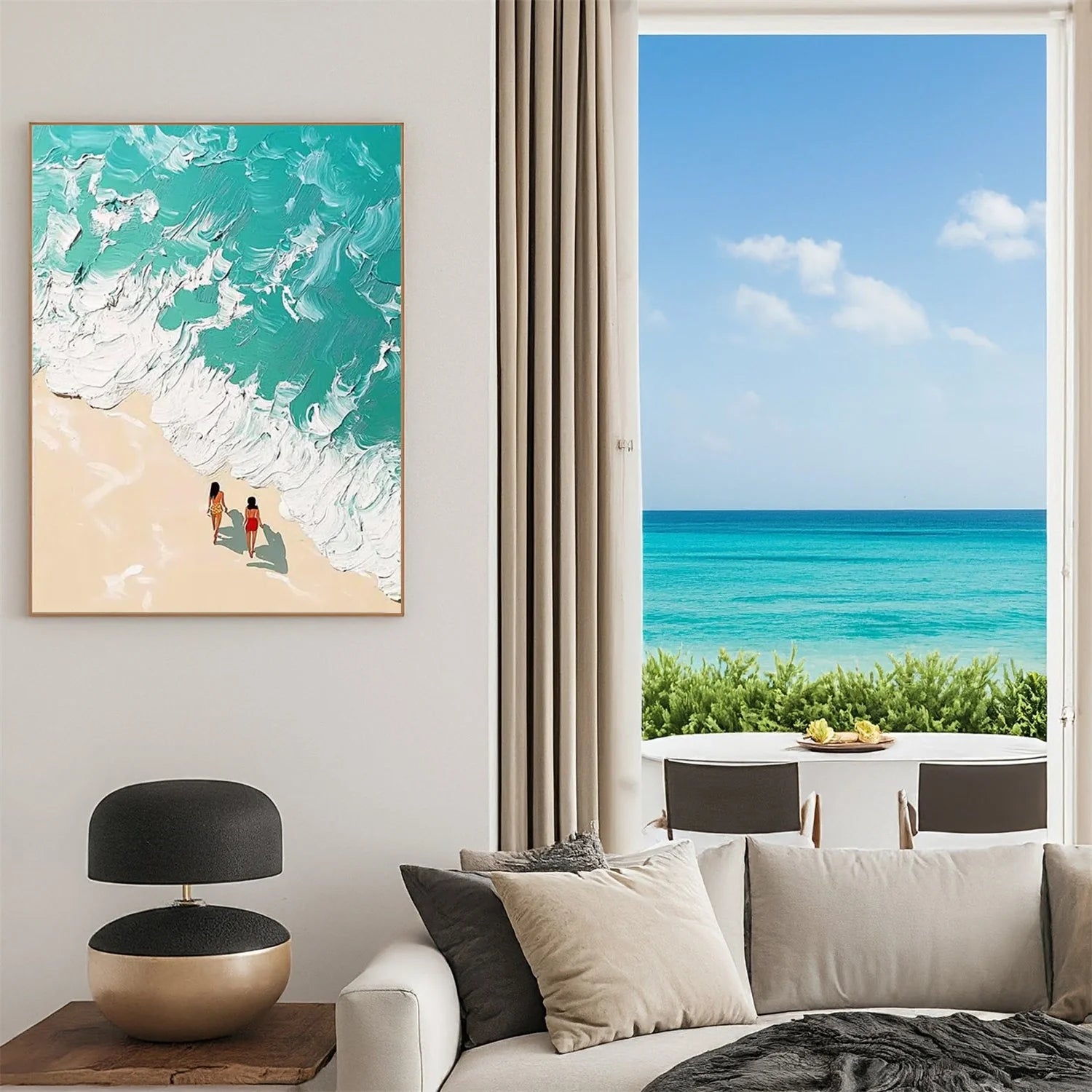 Swimming Sport Textured Wall Art #AS016