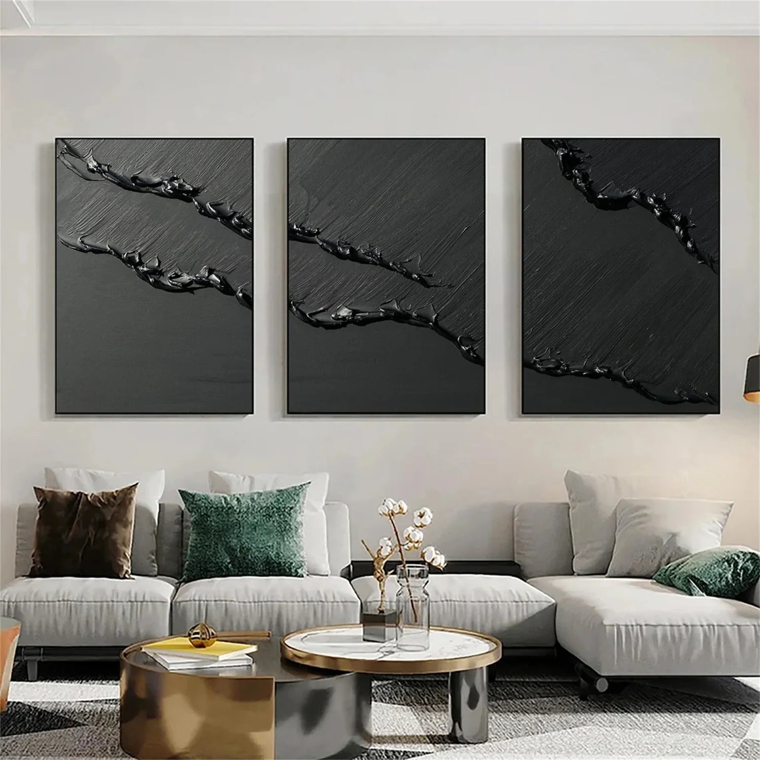 Minimalist Sea & Sky Art  Set of 3 #SK078