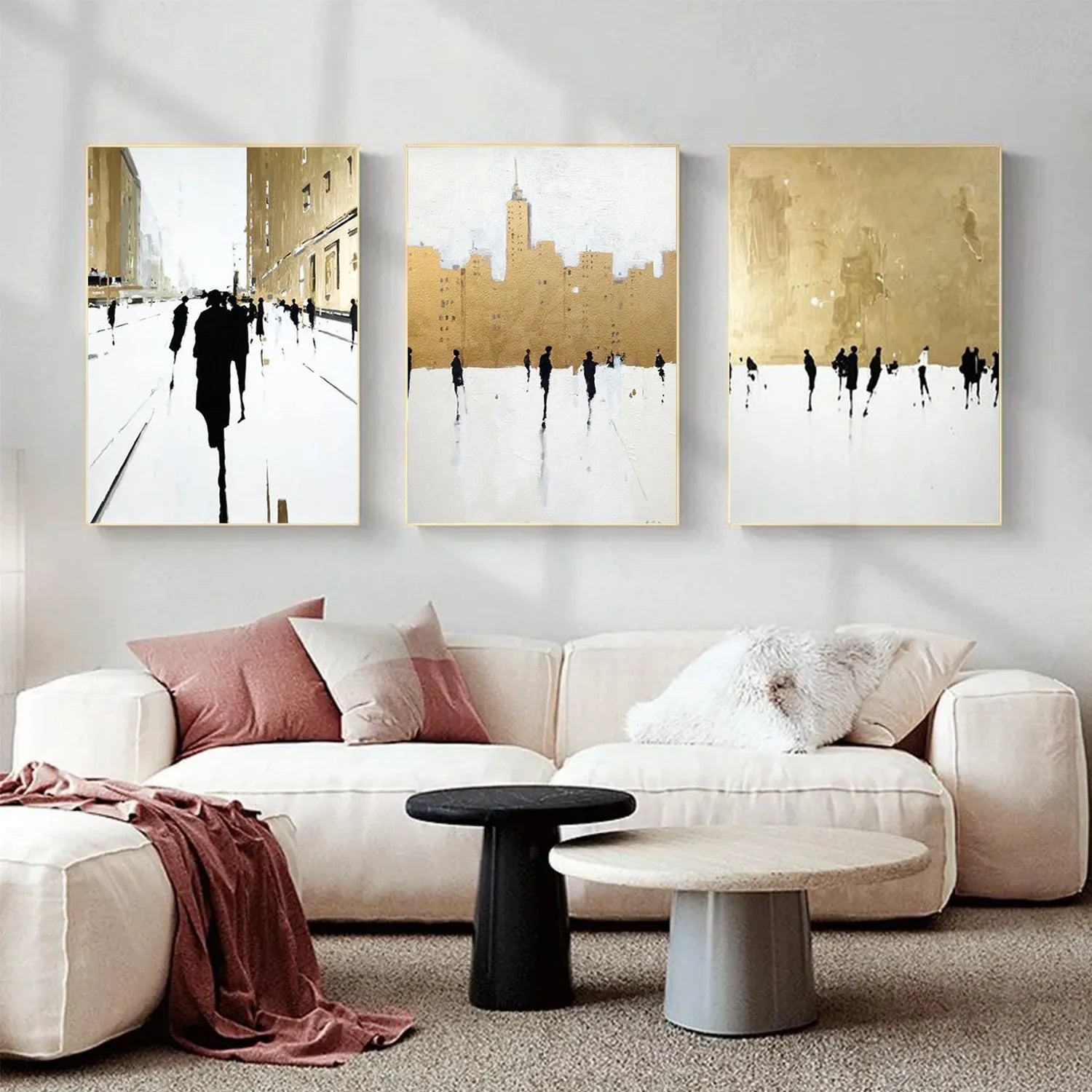 Abstract Portrait_Wall Art Set of 3 #AB066