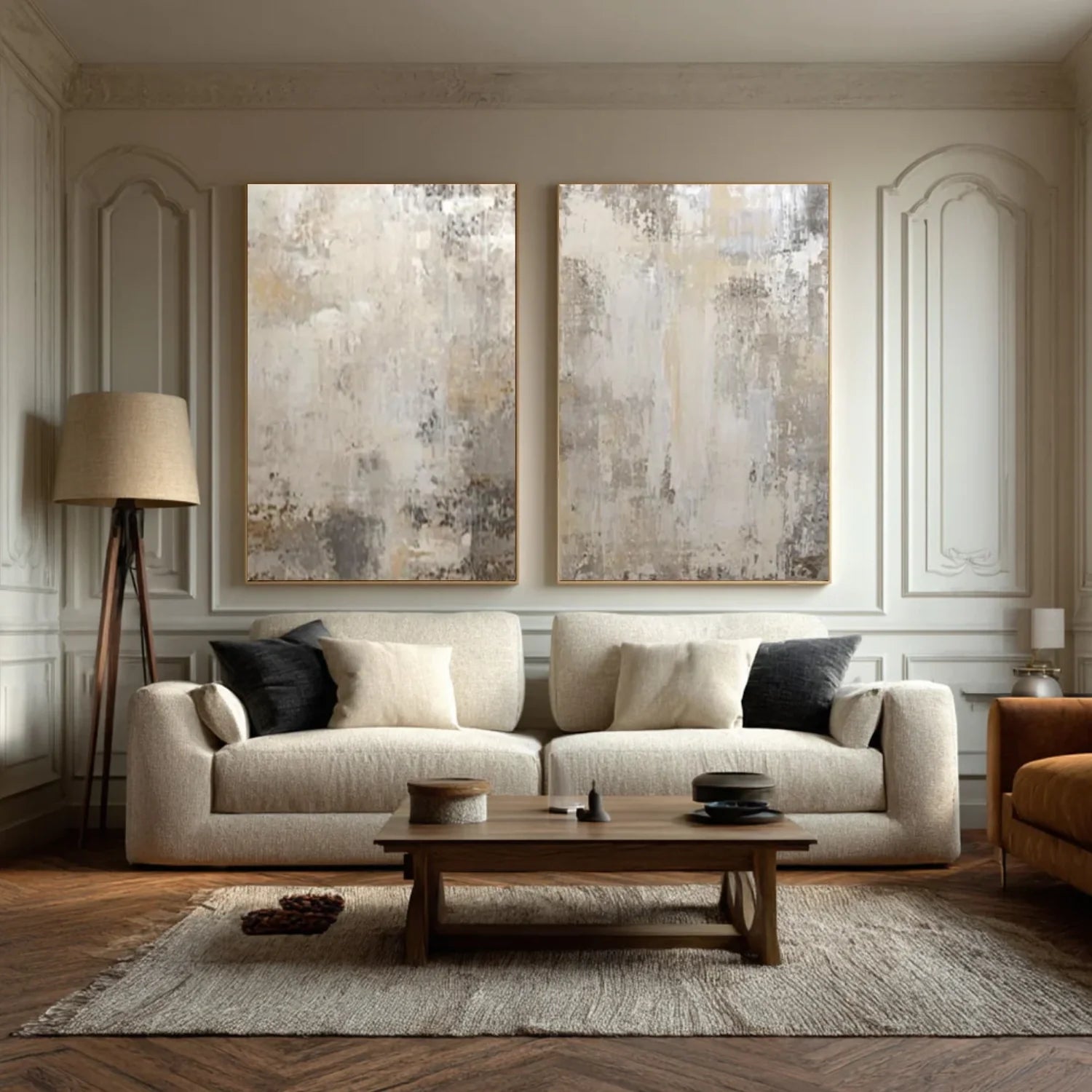 Wabi Sabi Canvas Art Set of 2 #WA797