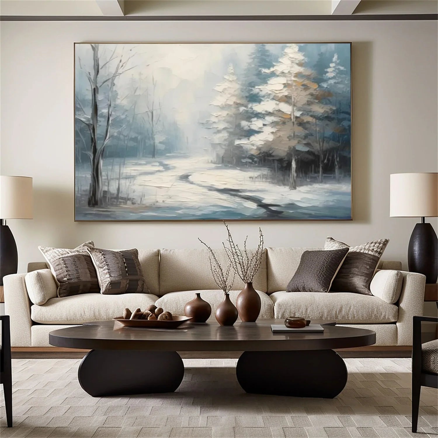 Flower & Tree Abstract_Wall Art #FT166