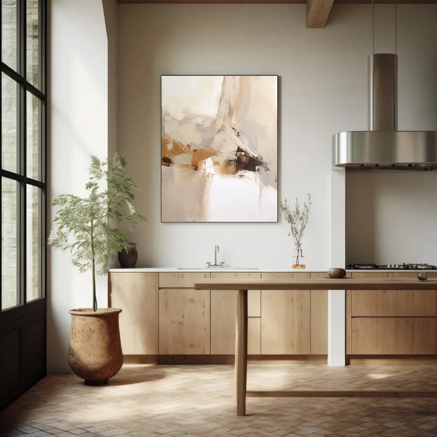 Abstract Canvas Art #WA743